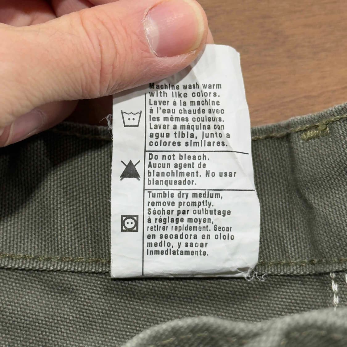 칼하트 더블니 워크팬츠 40X30 상품이미지6