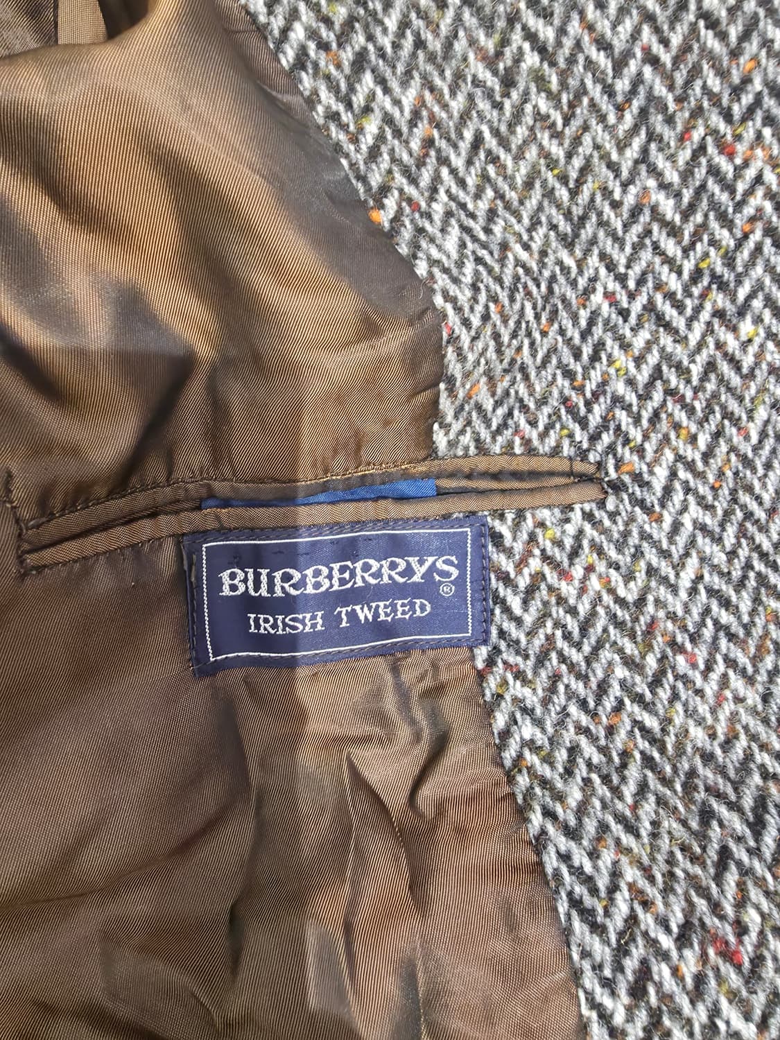 (마지막 가격인하)버버리 아이리쉬 트위드 코트 상품이미지6