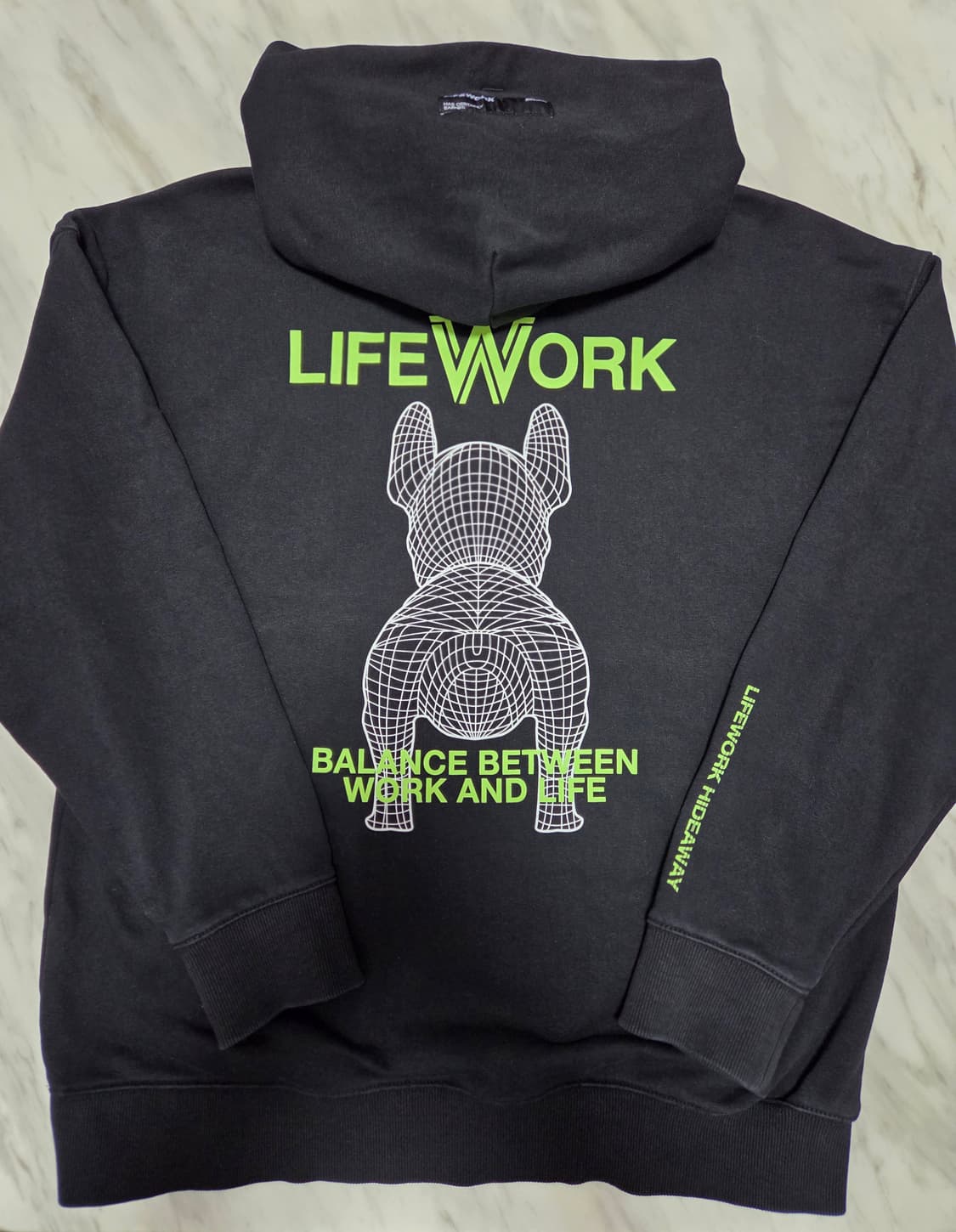 라이프워크 빅라독 후드티 상품이미지1