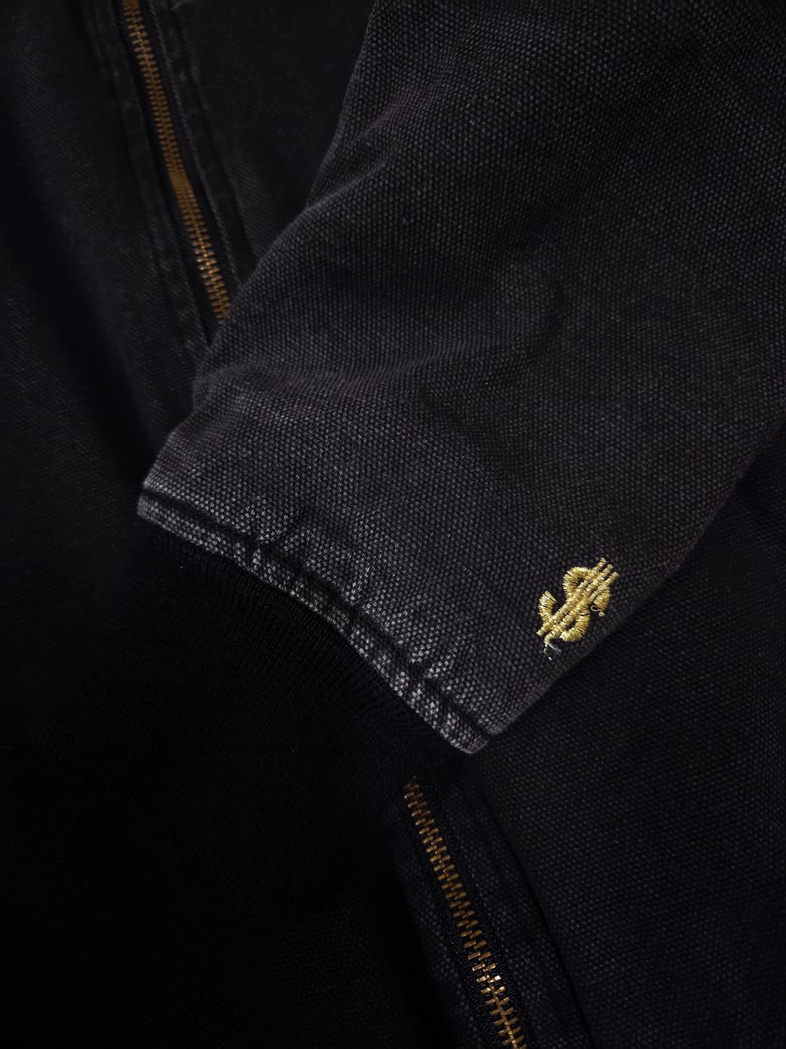 스웨거 원워싱 하이넥 봄버 재킷 상품이미지5