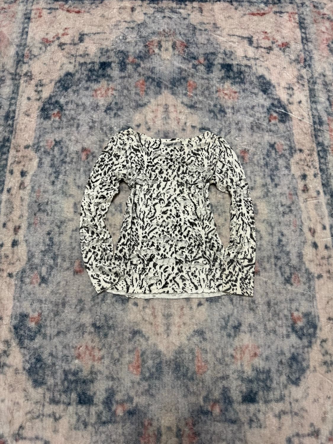 Bernings sho 00s archive white leopard c 상품이미지7