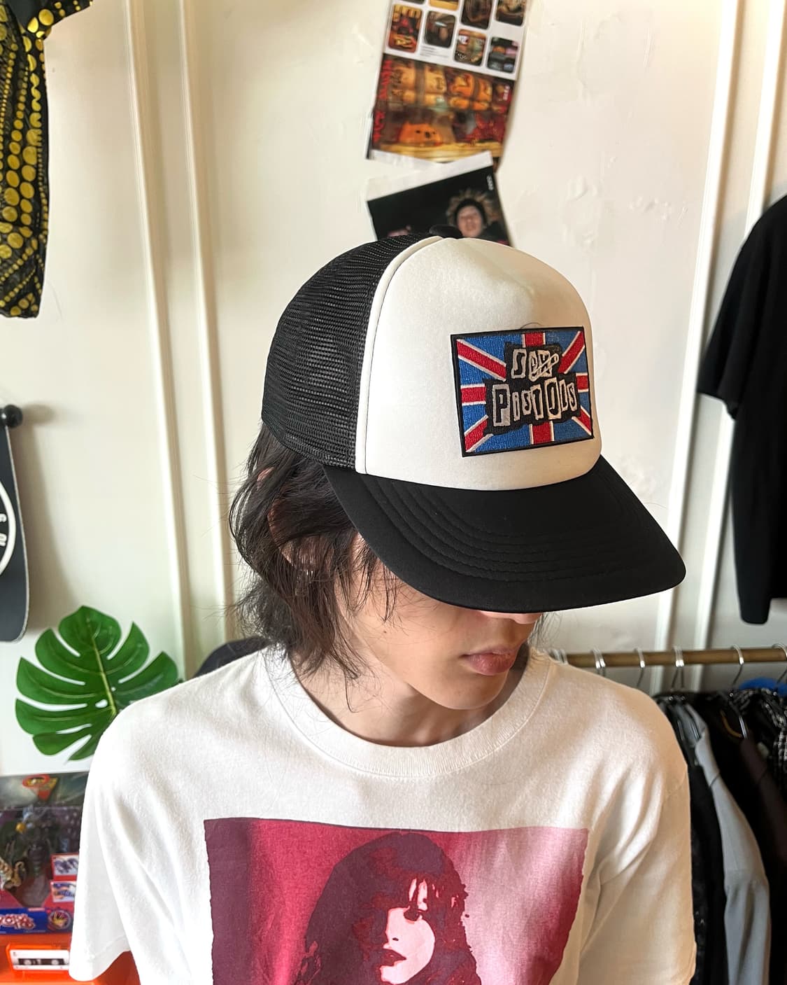 Vintage Sex Pistols Patch Trucker Hat 상품이미지2