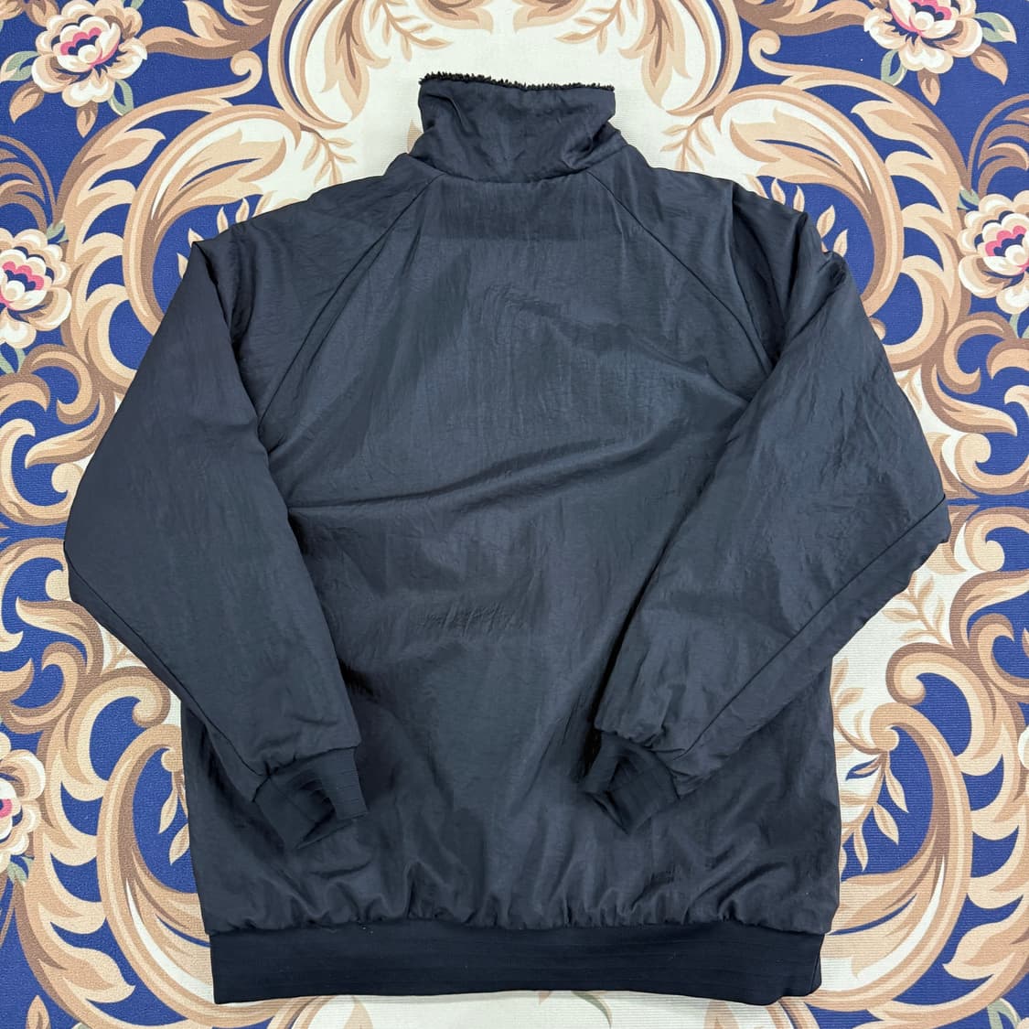 (XL)나이키 Nike 빅스우시 양면 플리스 자켓(블랙,검흰) 상품이미지6