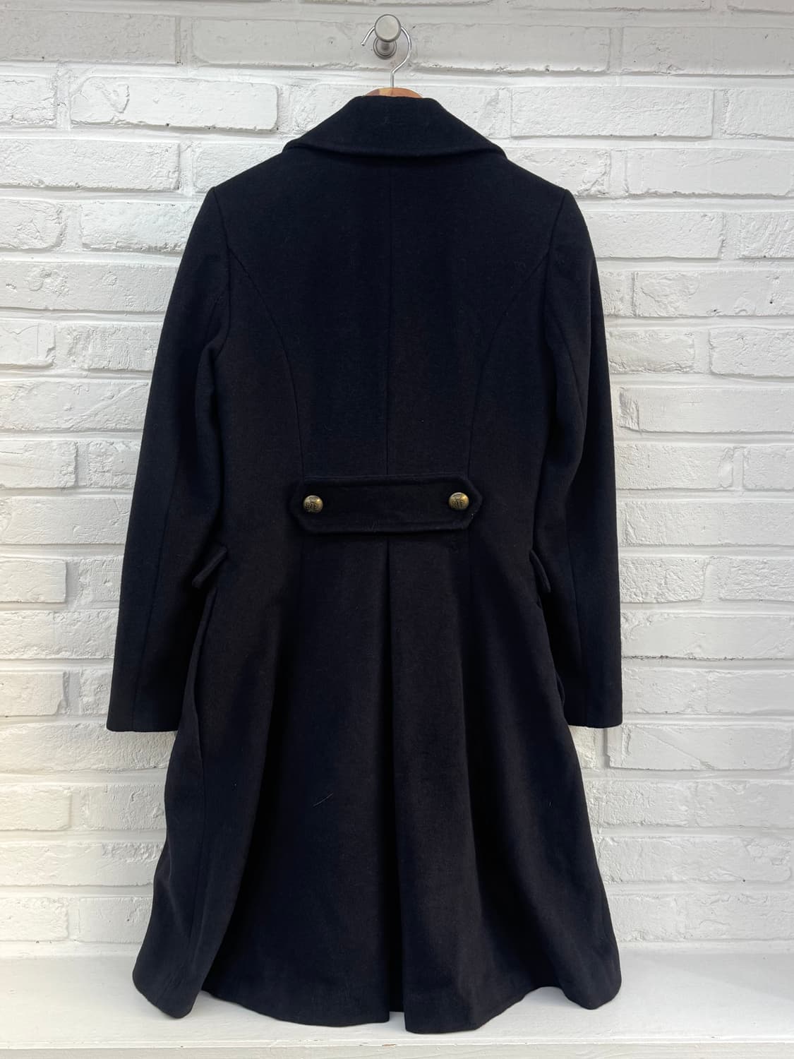 로렌 랄프로렌 네이비 더블버튼 롱코트 상품이미지3