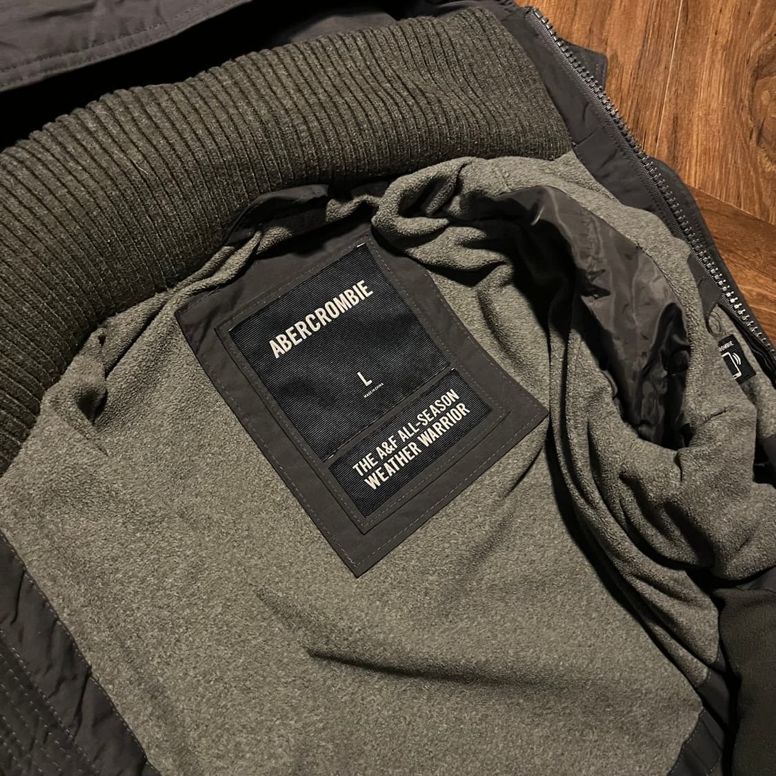 아베크롬비 앤 피치 빅 후드 자켓 그레이 상품이미지7