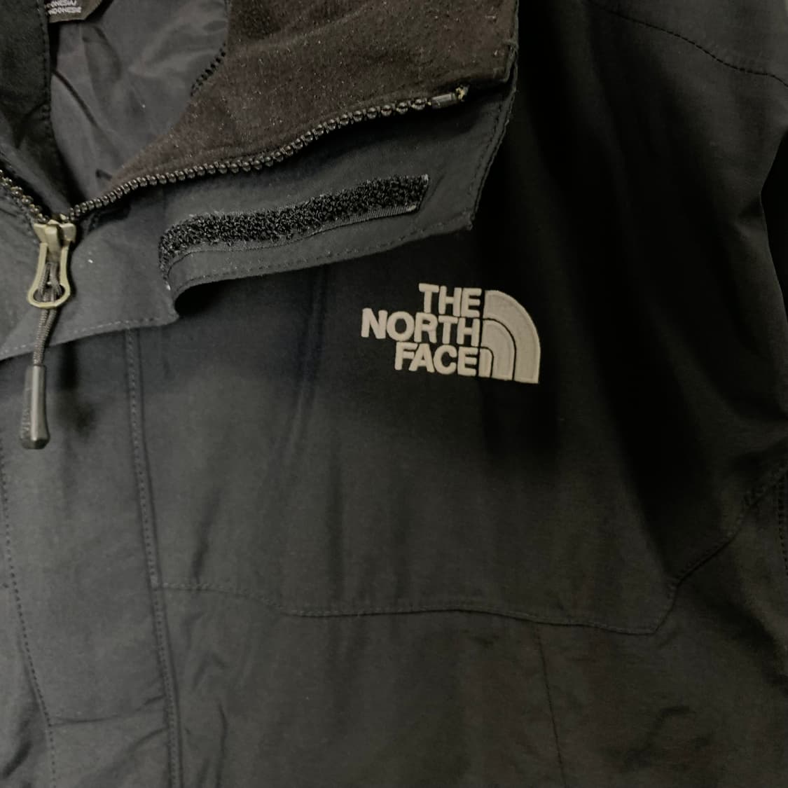 노스페이스 자수로고 블랙 하이벤트 바람막이 상품이미지4