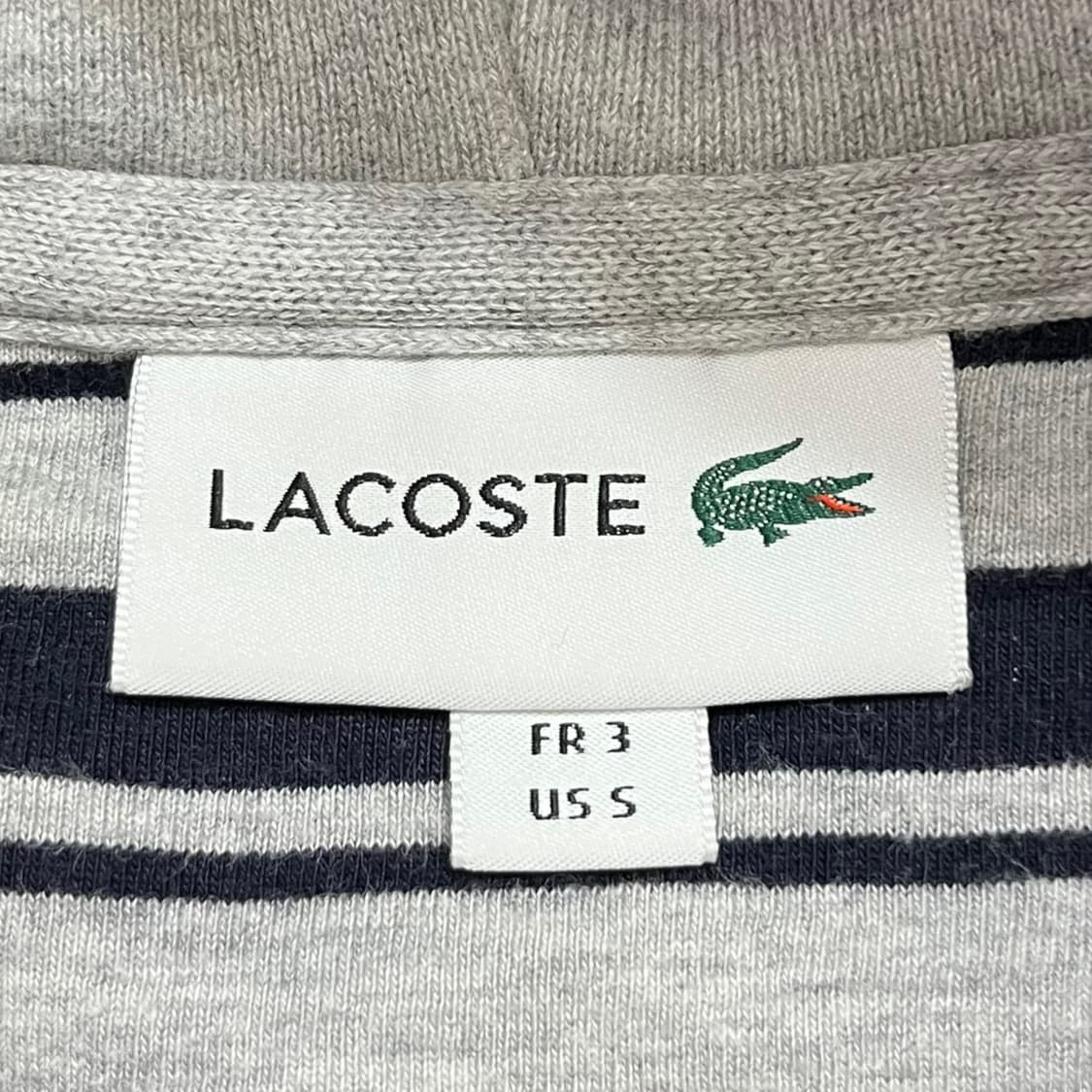 라코스테 신형 그레이 후드 상품이미지5