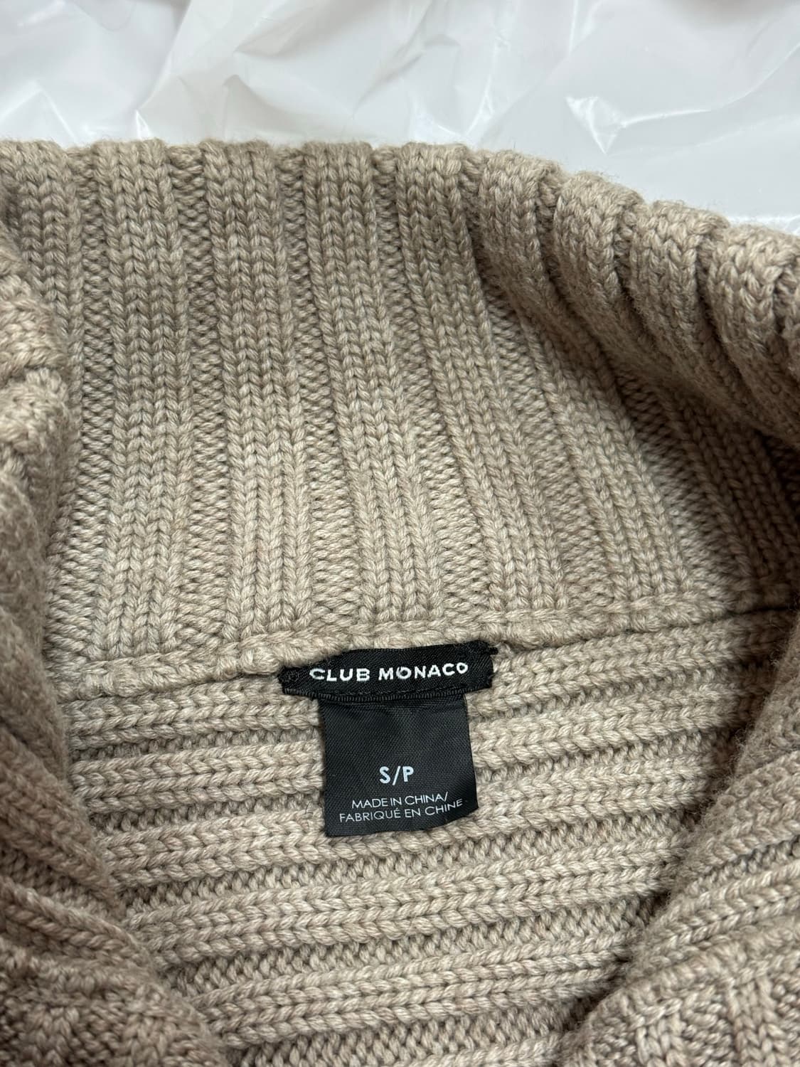 clup monaco / 클럽모나코 퍼 니트 가디건 상품이미지4