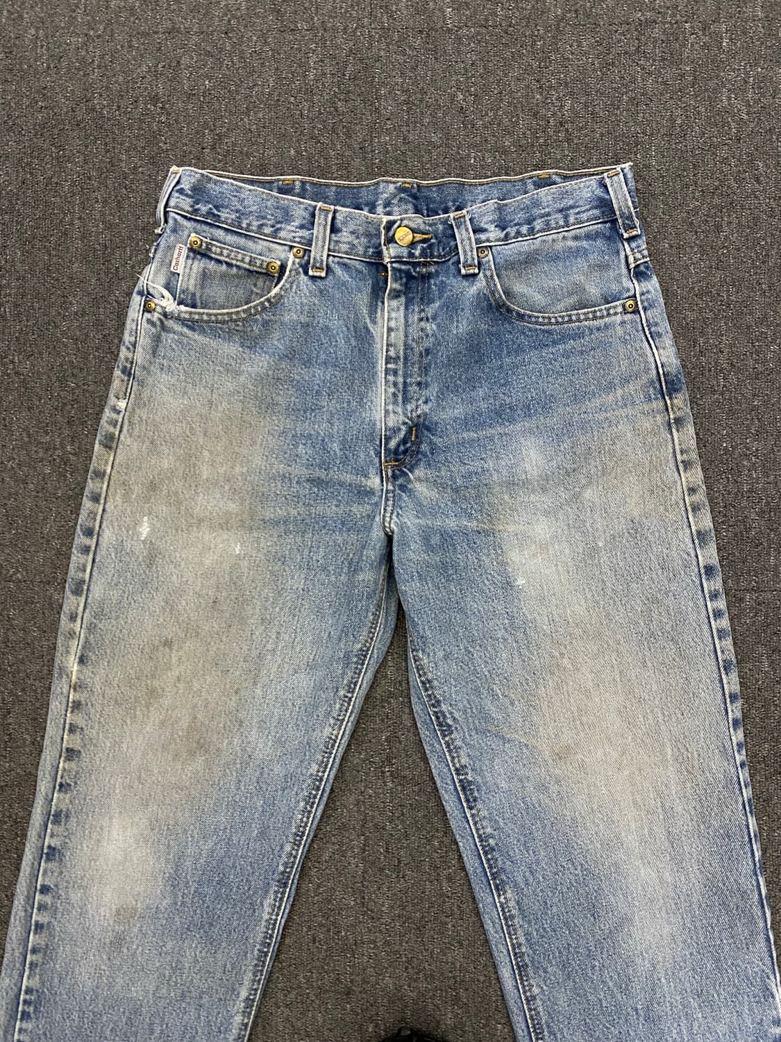 Carhartt 칼하트 데님 워크팬츠 상품이미지3