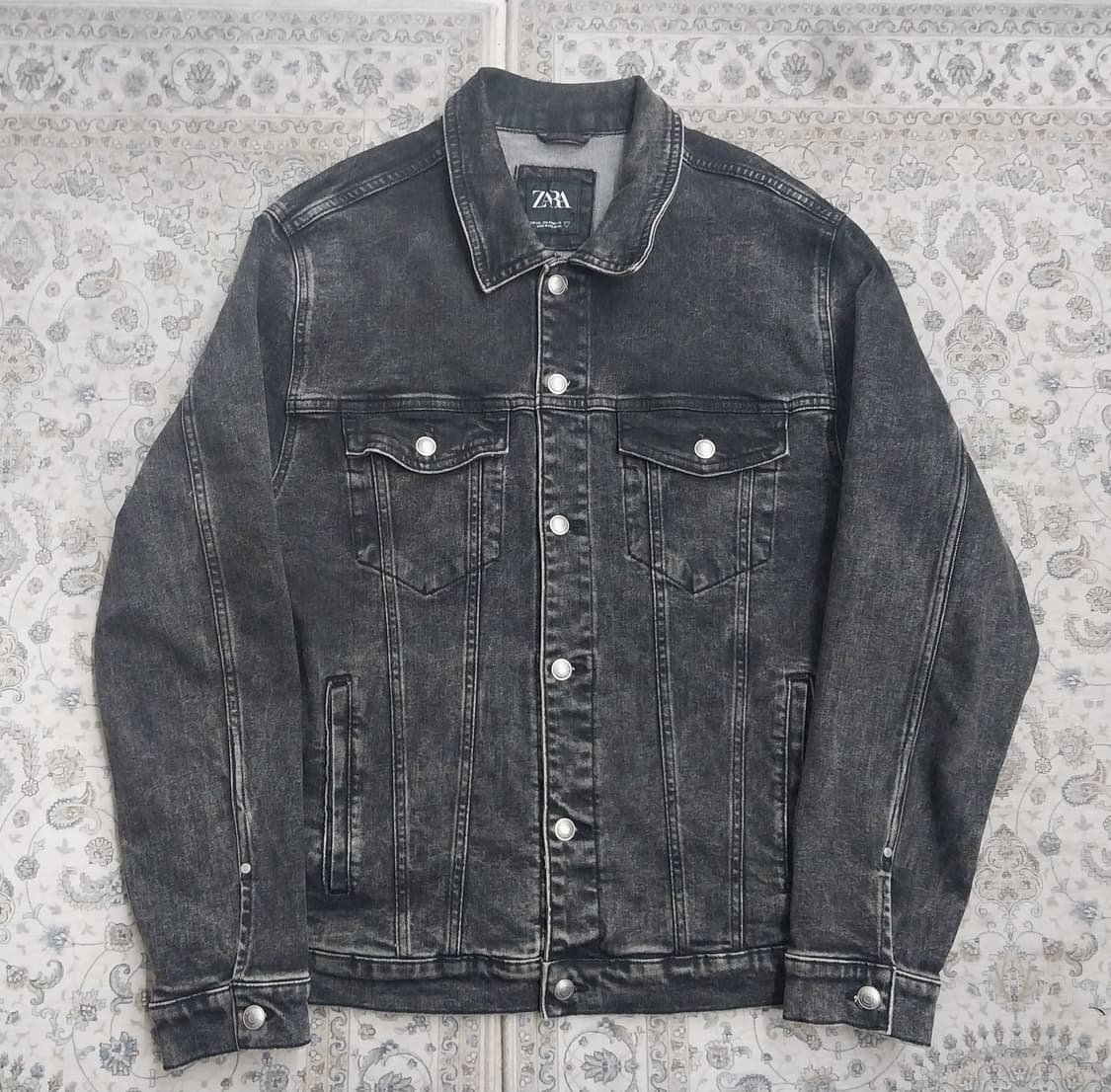 자라 흑청 데님자켓 2XL 상품이미지1