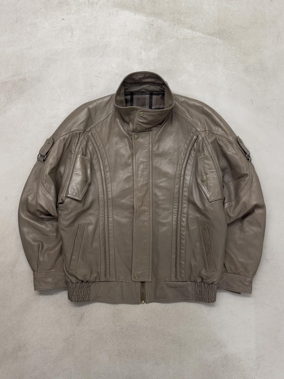 레더 블루종 상품이미지1