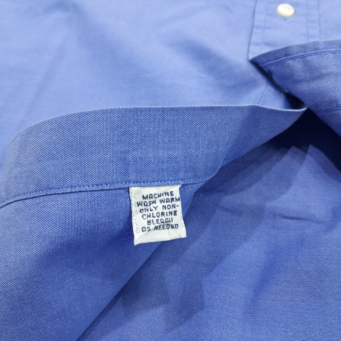 Co977 XL 폴로 랄프로렌 블루 긴팔 셔츠 남방 상품이미지6