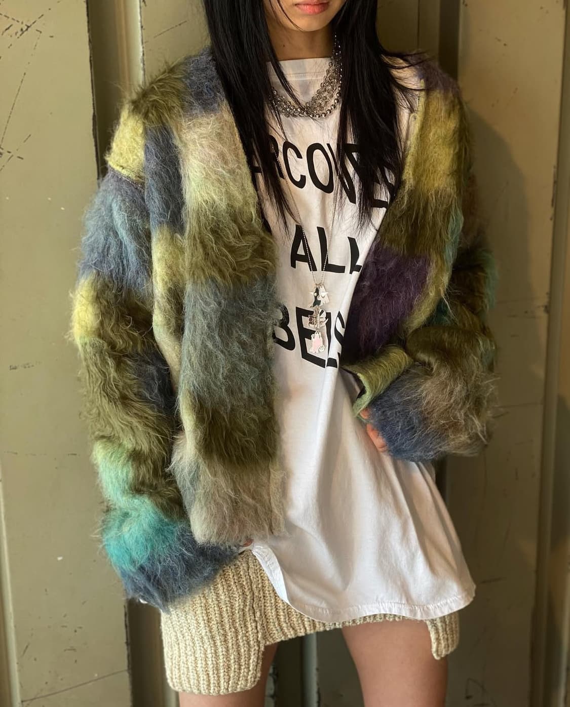 퍼버즈 net apron knit 상품이미지5