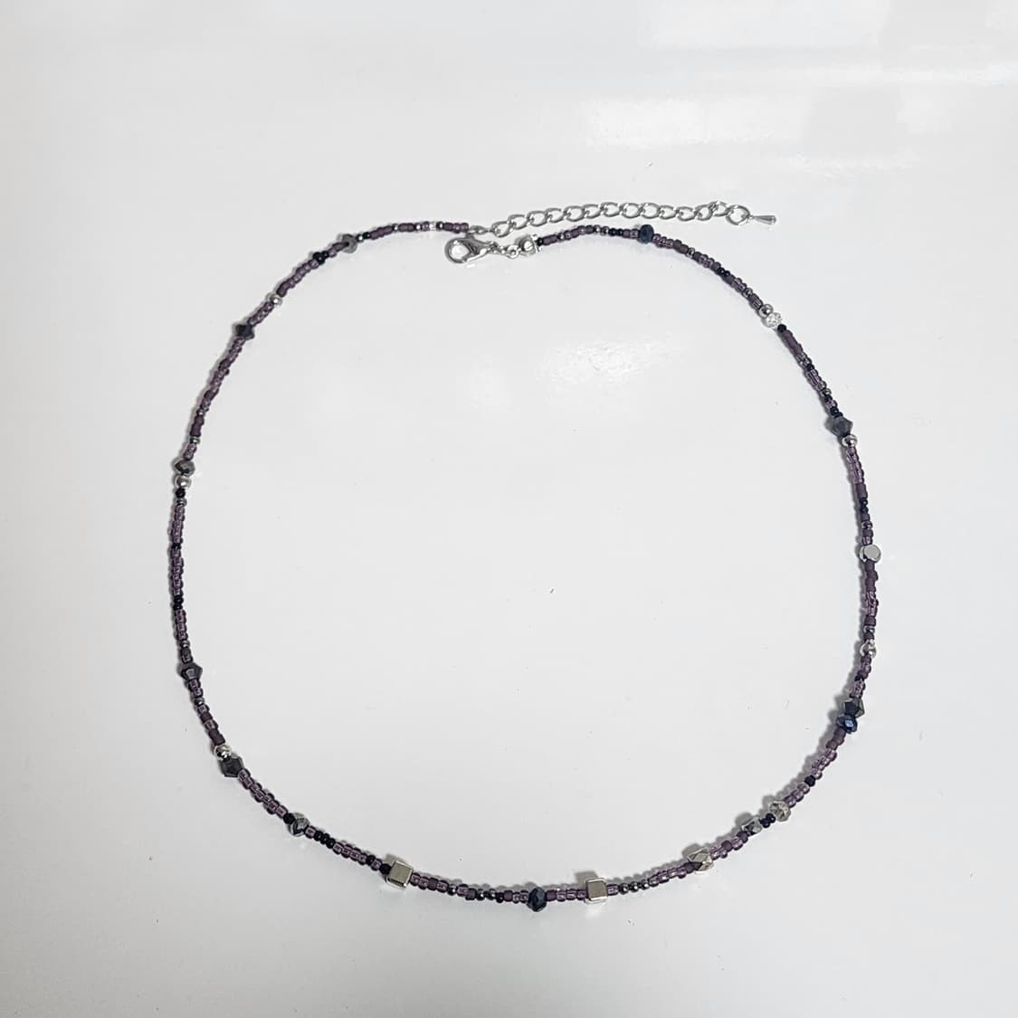 남자 보라 갤럭시 목걸이 상품이미지1