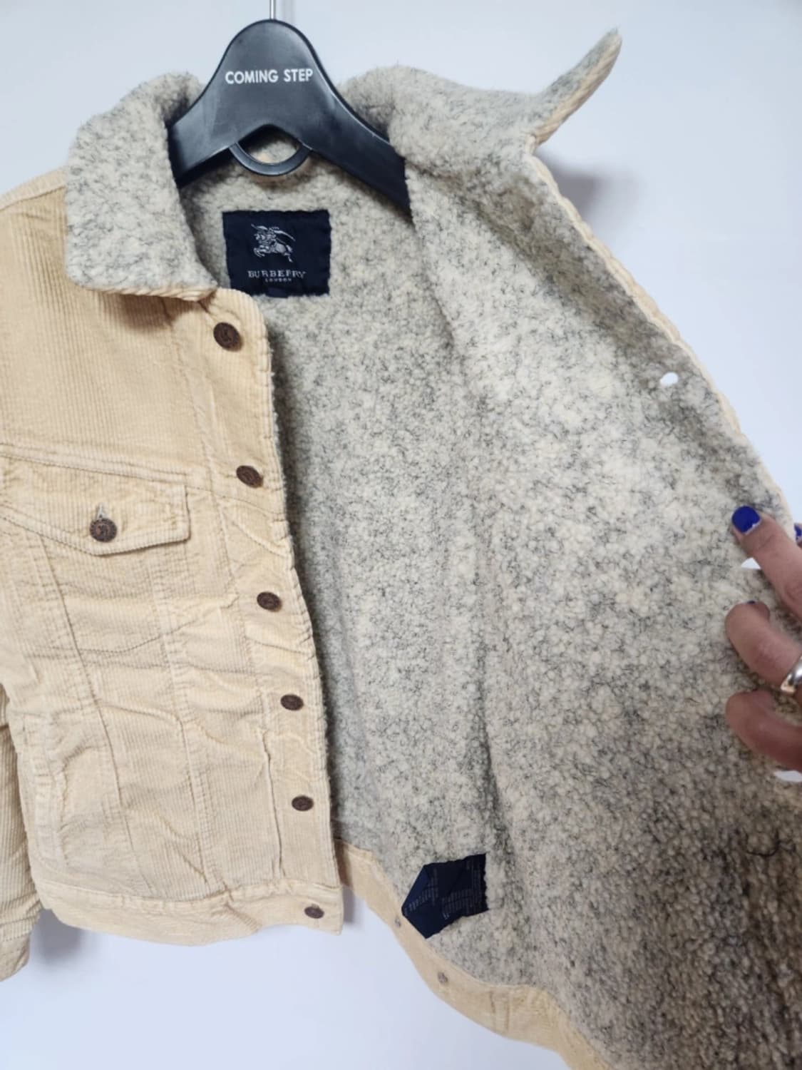 버버리 골덴 자켓 여성 S사이즈 정품 상품이미지4