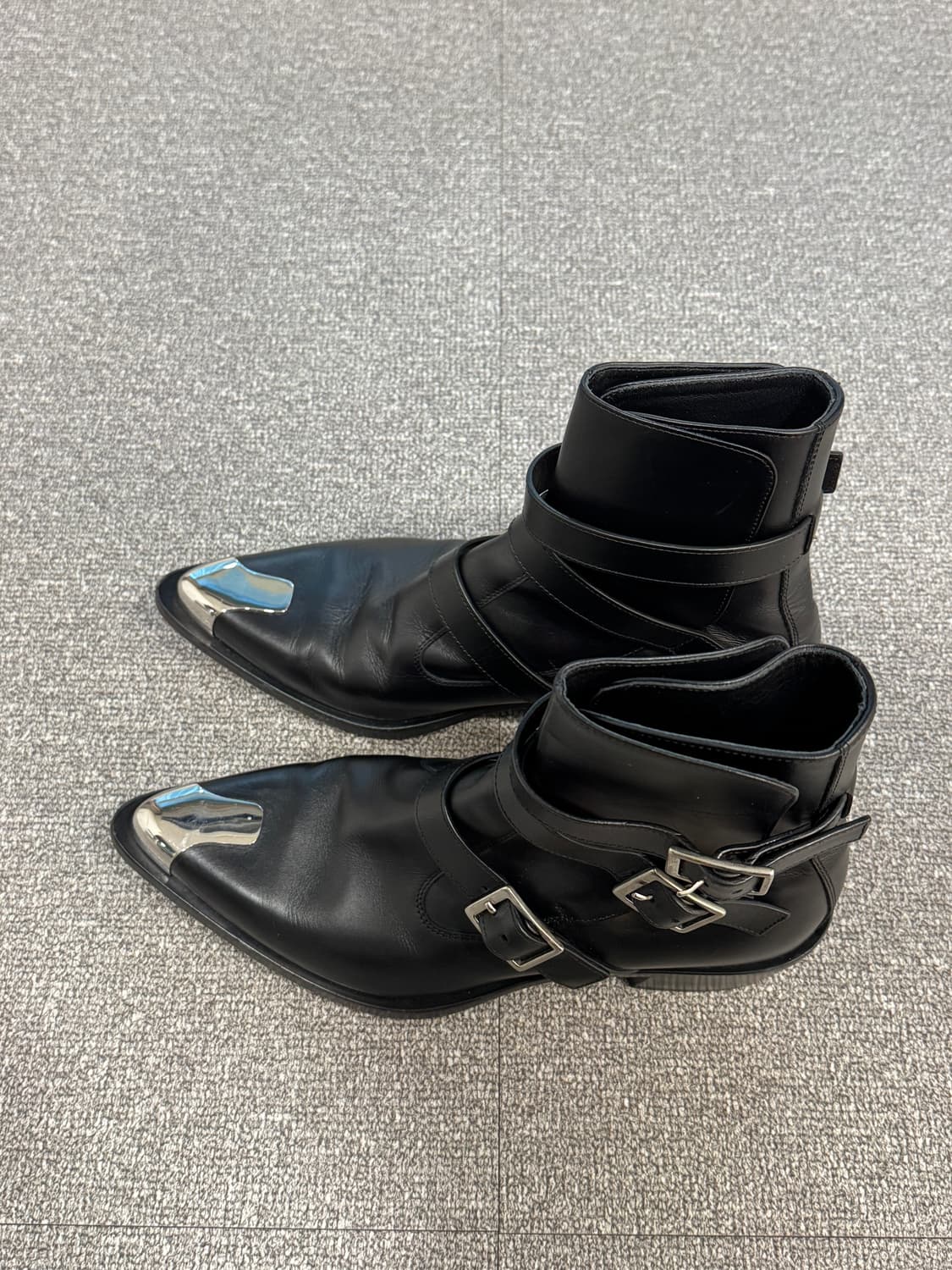 알렉산더 맥퀸 펑크 하네스 스틸토 부츠 42 상품이미지8