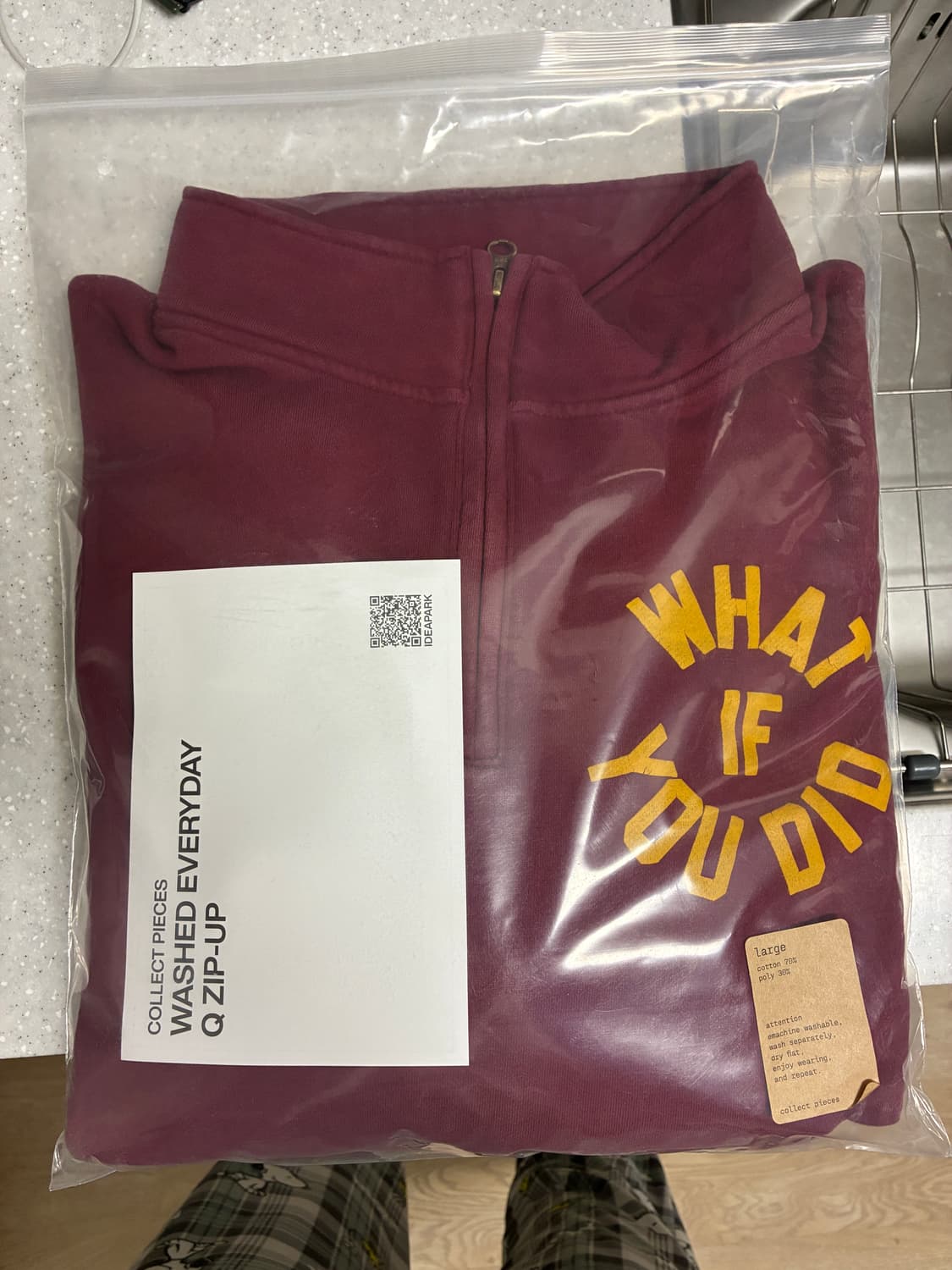 [L] 컬렉트피시스 하프집업 상품이미지1