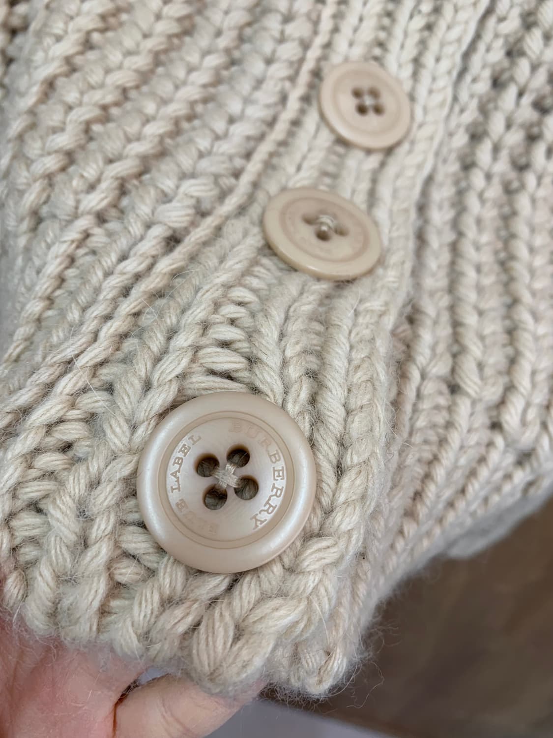 Burberry 버버리 블루라벨 니트 가디건 상품이미지3