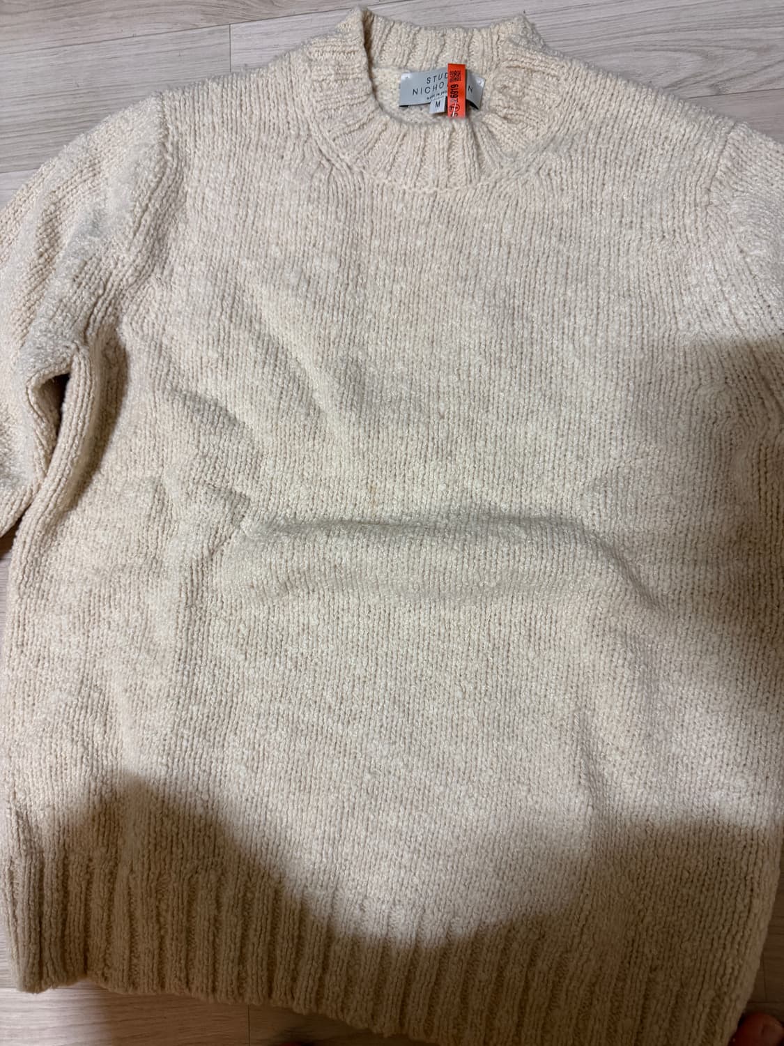 [m] 스튜디오니콜슨 니트 베이지 상품이미지3