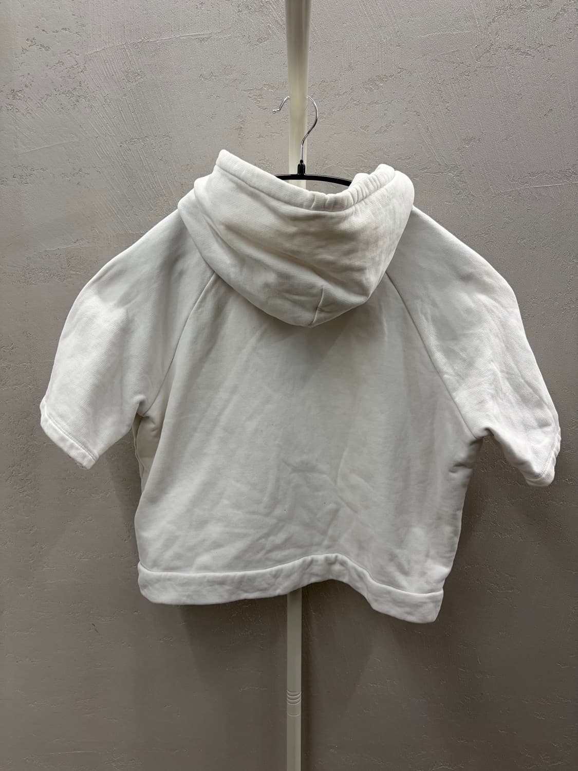 타미진스 흰색 반팔 후드티 S 상품이미지7