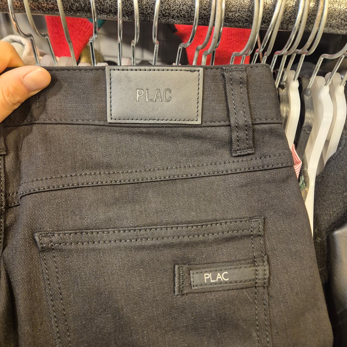 32인치 플랙진 KURZ 슬림핏 블랙진  상품이미지3