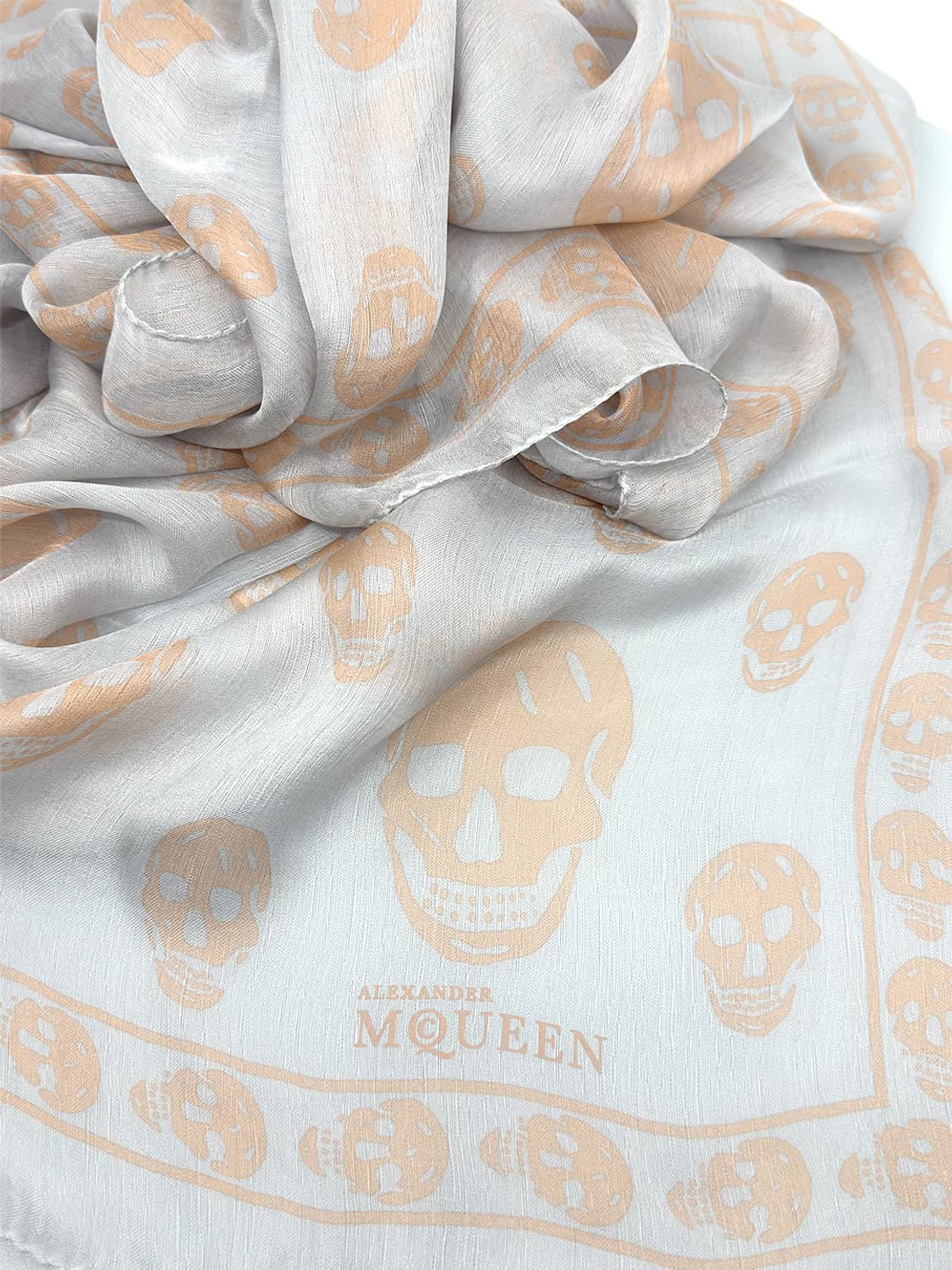Alexander McQueen Skull Print Scarf 상품이미지4