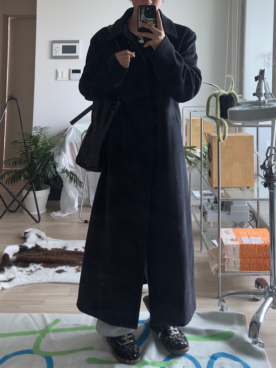 코모도 카라 디테일 맥시 울 롱코트  상품이미지3