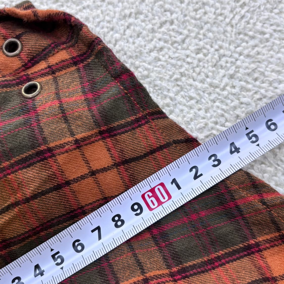 S 자딕앤볼테르 체크 패턴 플란넬 셔츠 0401E 상품이미지6