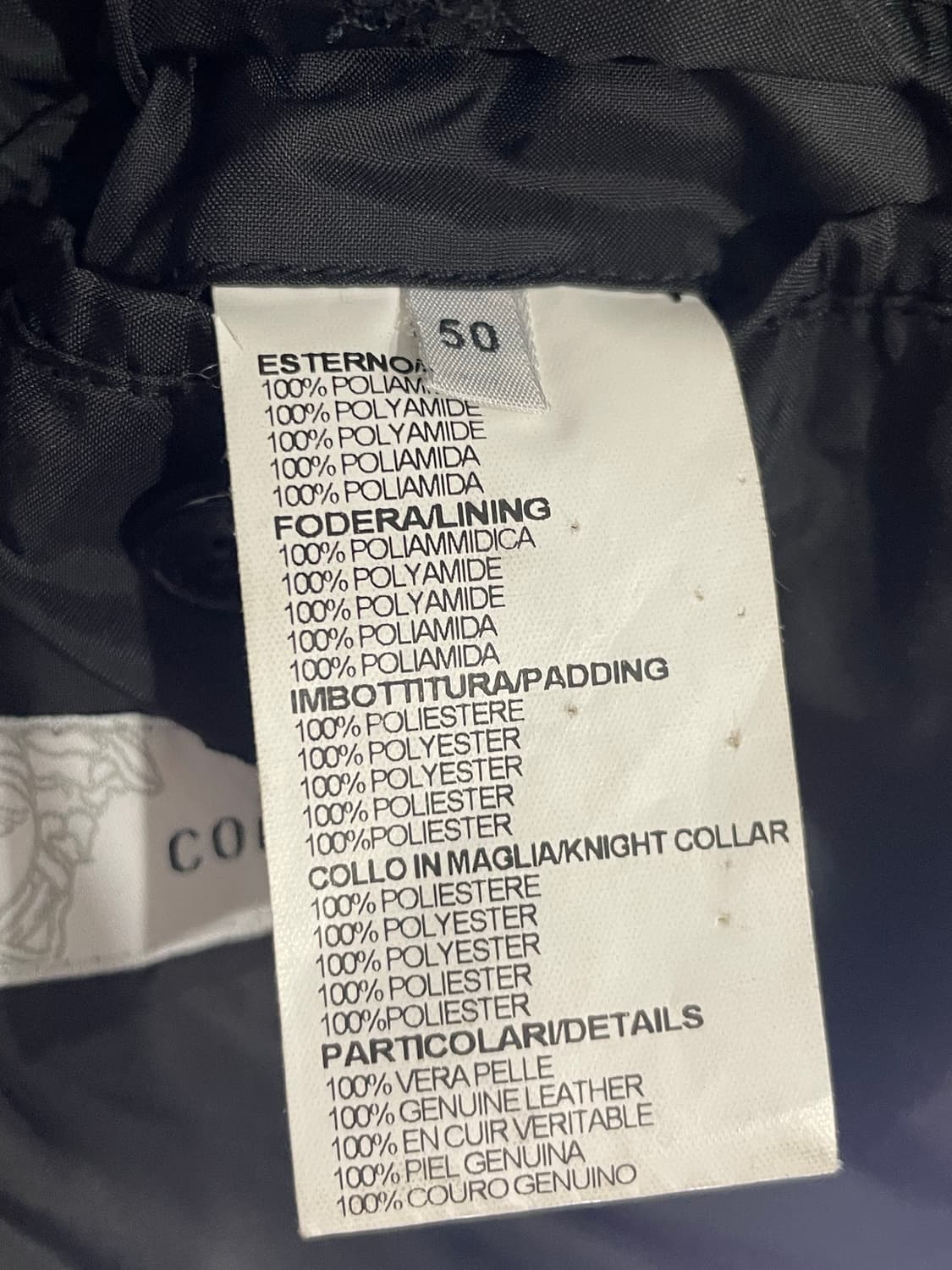 베르사체 Collection 퀼팅 자켓 50 정품 상품이미지6