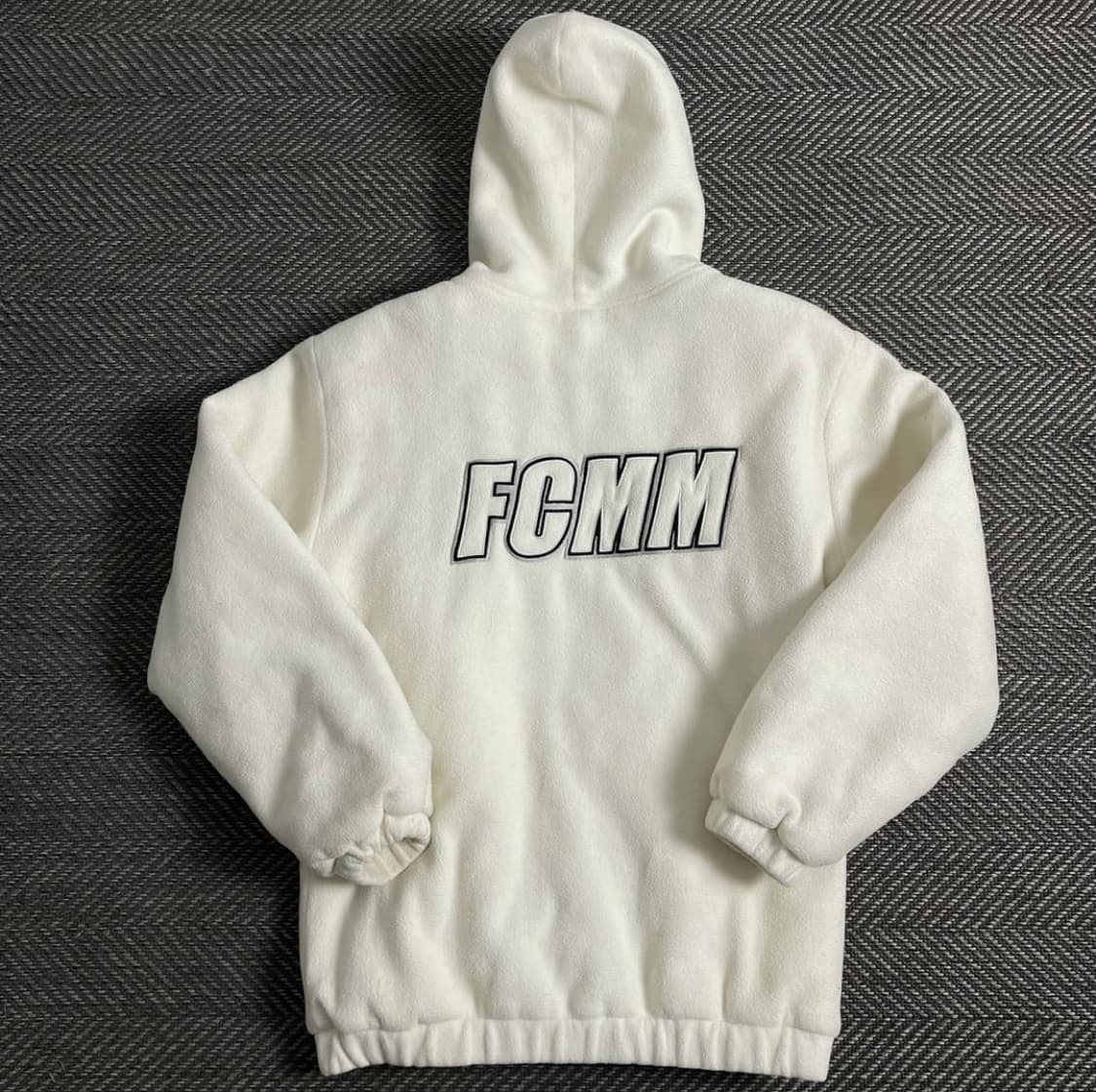 FCMM 빅로고 누빔 루즈핏 플리스 후드집업o 4202 상품이미지1