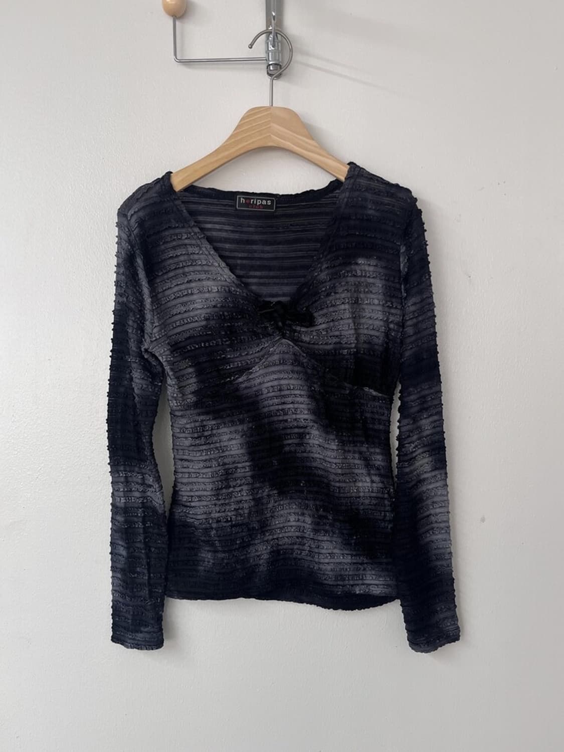 Tie-dyed frill long sleeve 상품이미지4