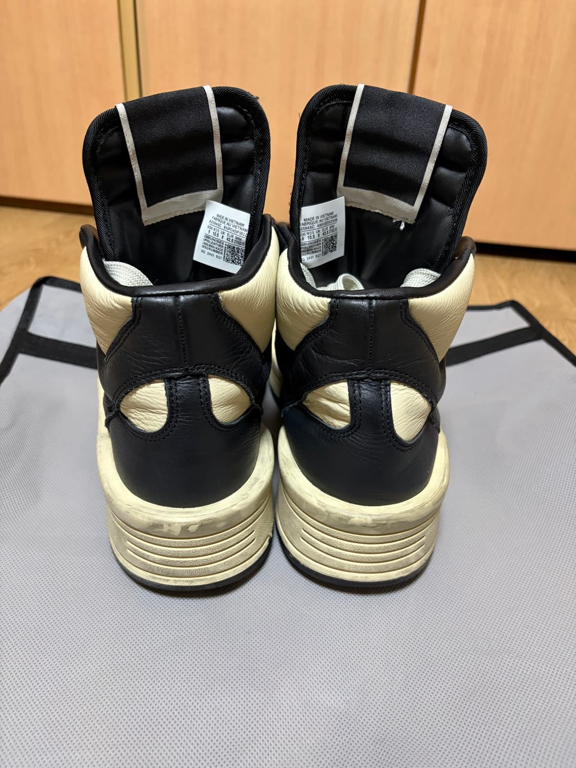 (270) 컨버스 x 다크쉐도우 터보웨폰 블랙 크림 상품이미지4