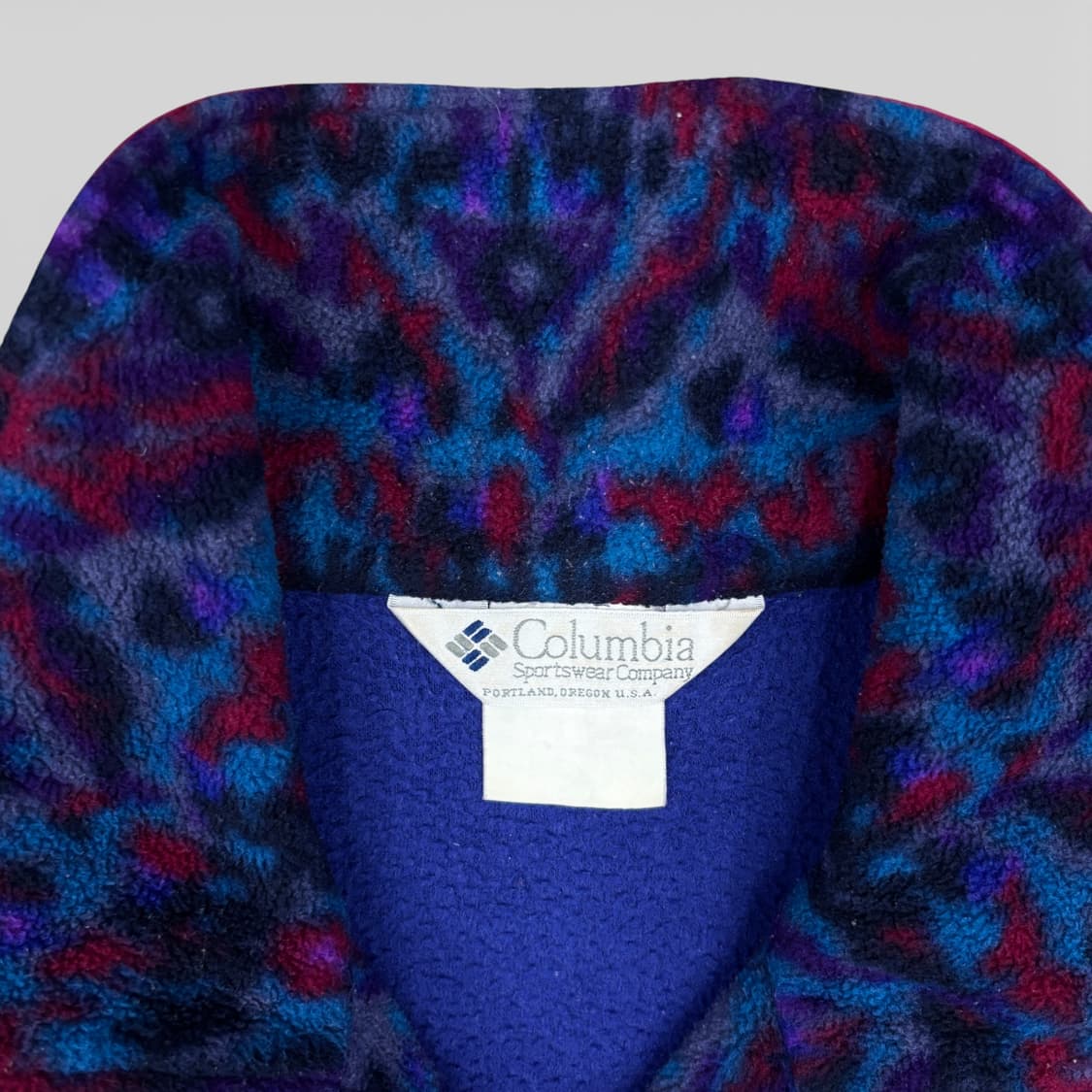 90's 컬럼비아 풀 집 플리스 상품이미지6