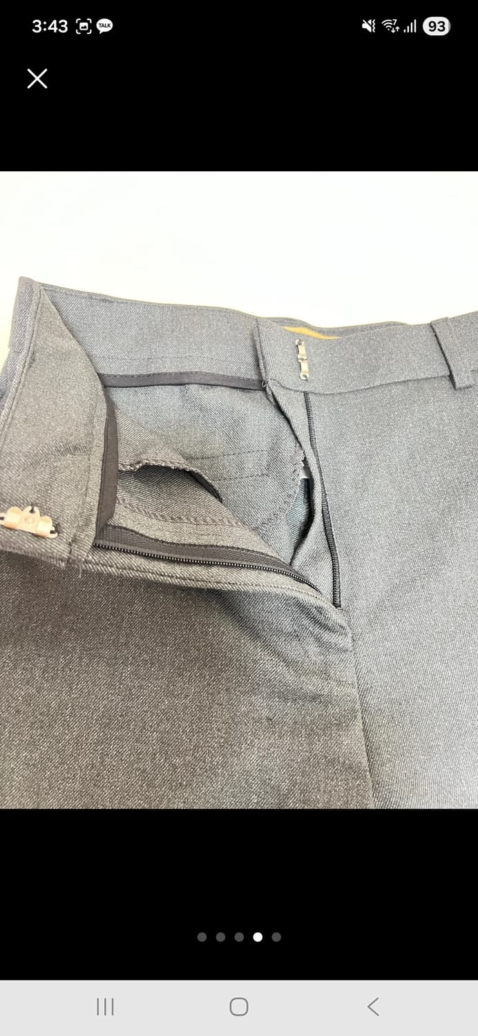 시야쥬 여성 울 슬랙스 s사이즈 상품이미지3