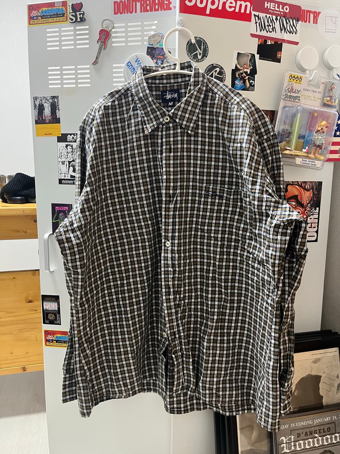 90s Usa made 스투시 셔츠 상품이미지1