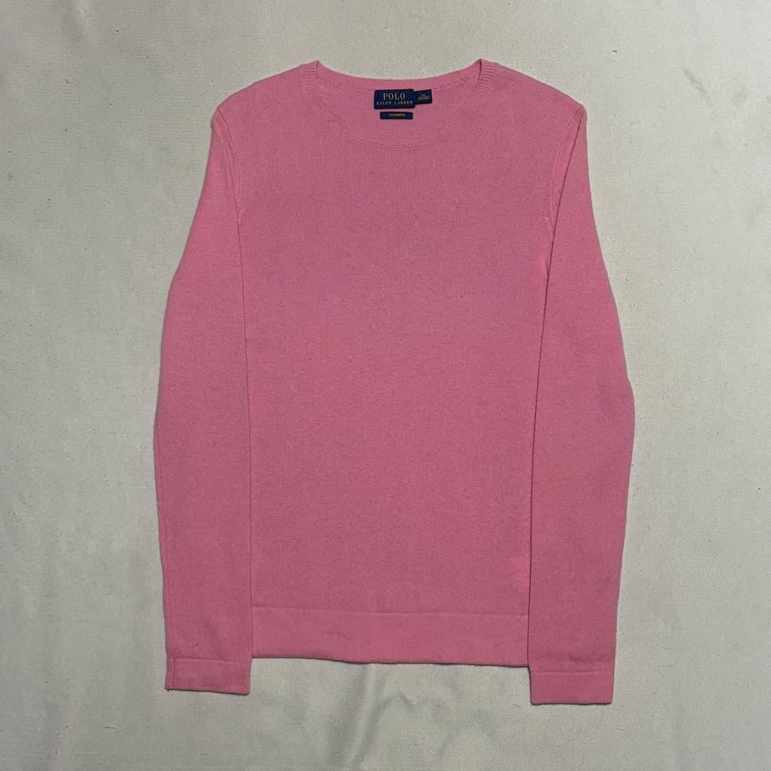 XS 폴로랄프로렌 캐시미어100% 핑크 니트 상품이미지2