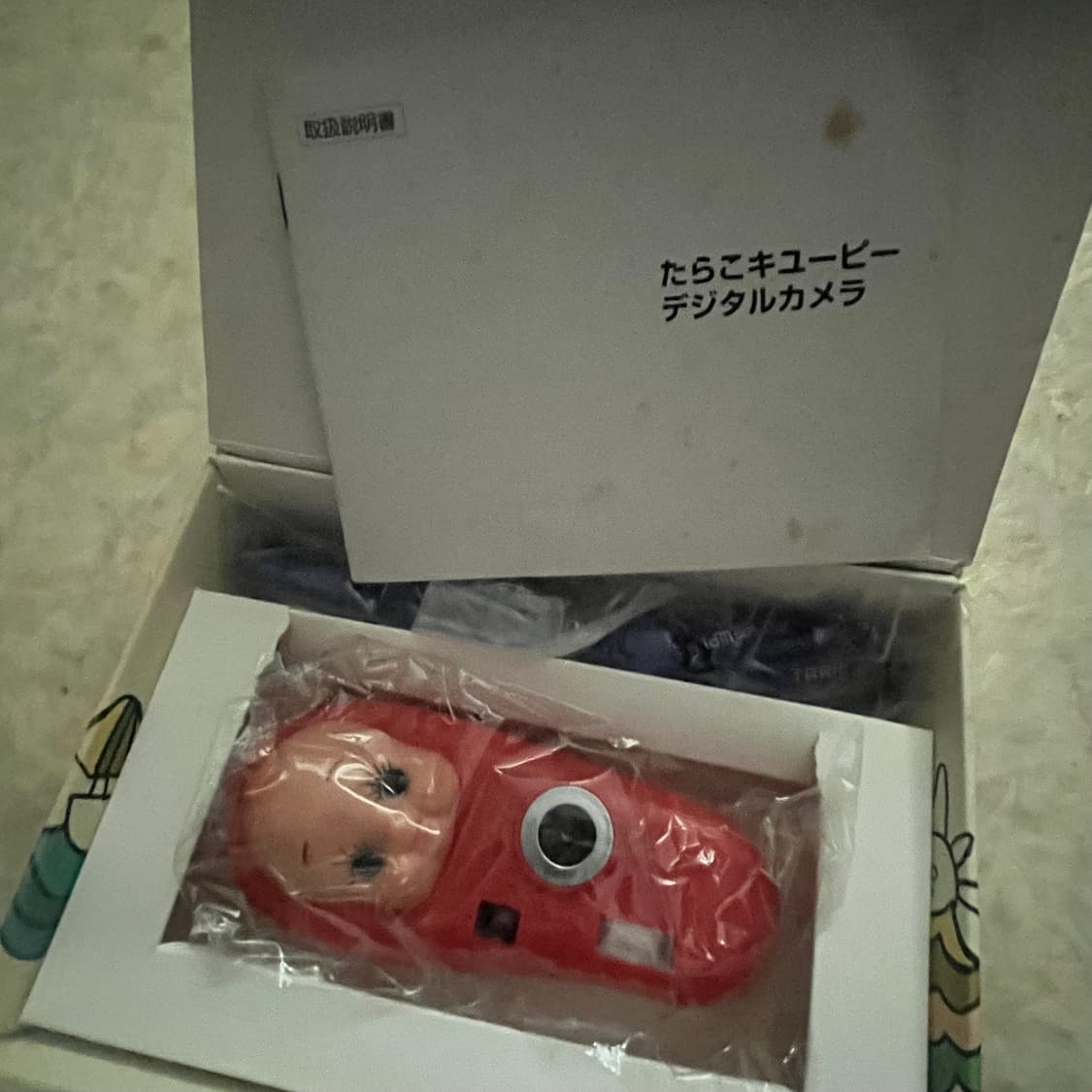 [민트급] 타라코큐피 명란젓큐피 디카 디지털카메라 빈티지디카 토이카메라 상품이미지2