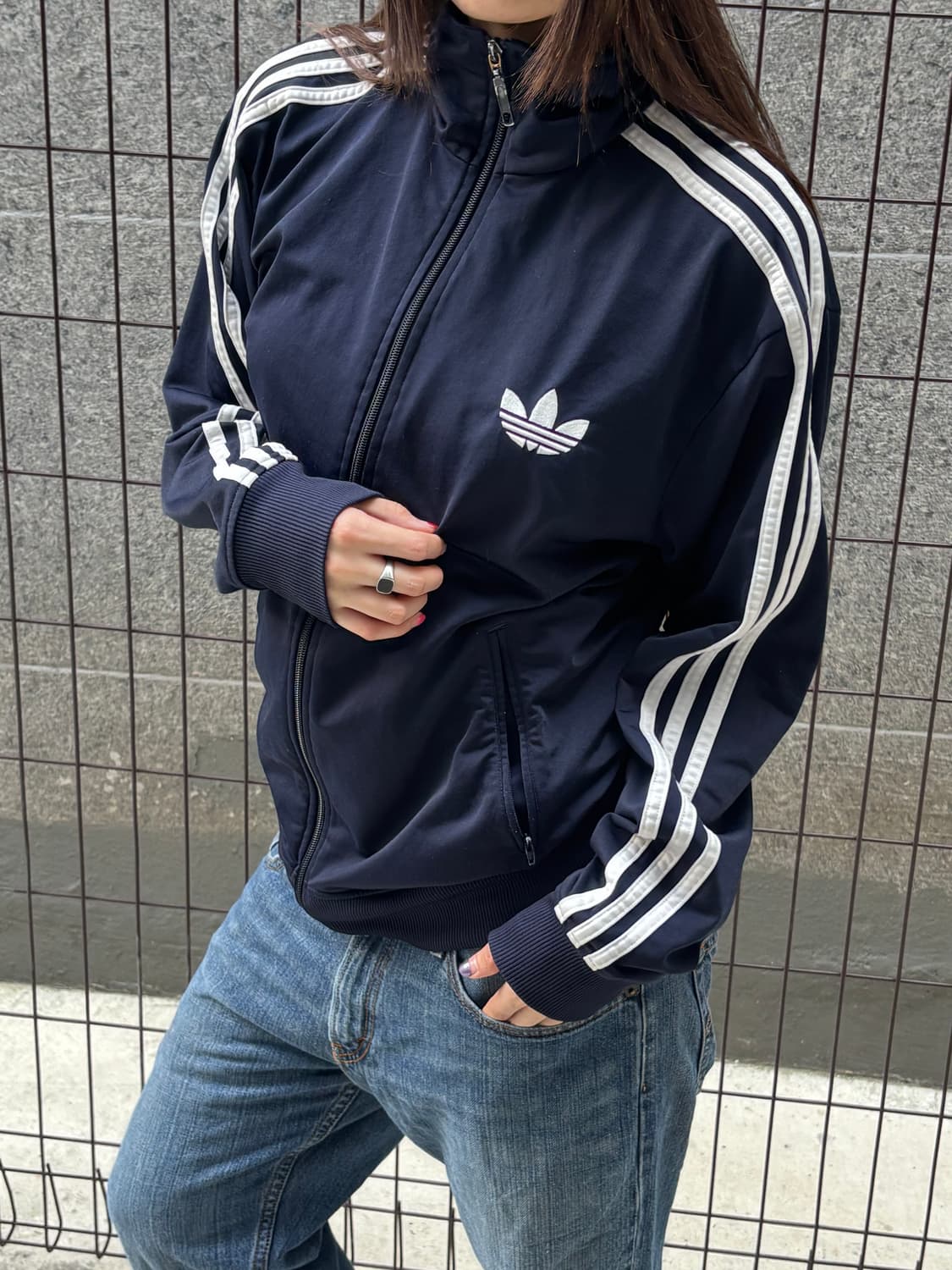  아디다스 네이비 트랙탑 상품이미지1