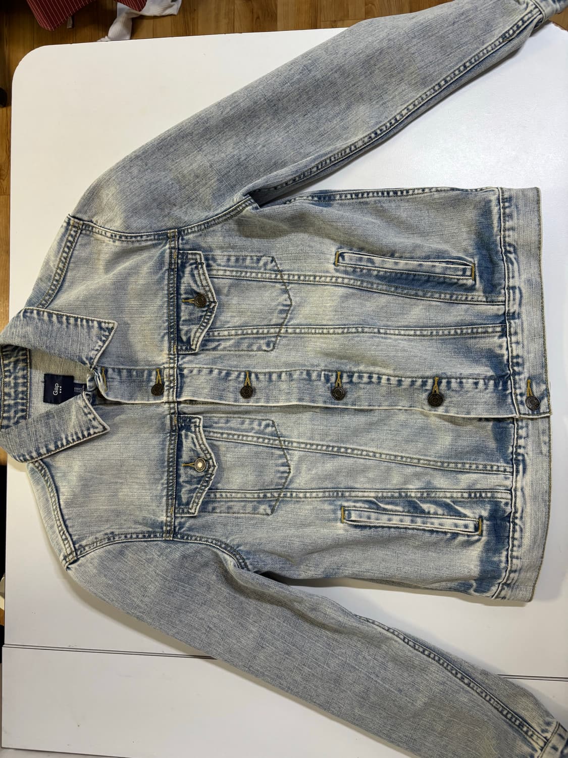 old GAP 빈티지 청자켓 상품이미지2