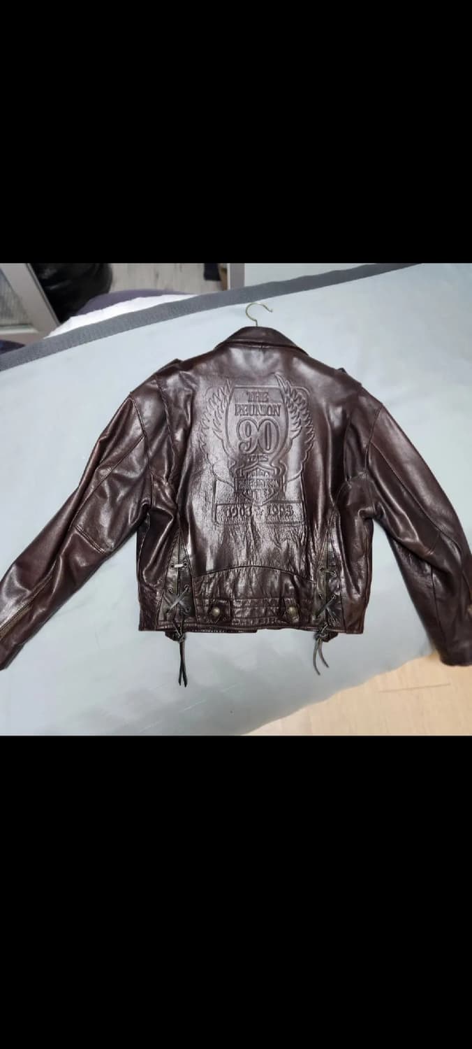 할리데이비슨 90주년 가죽자켓 상품이미지2