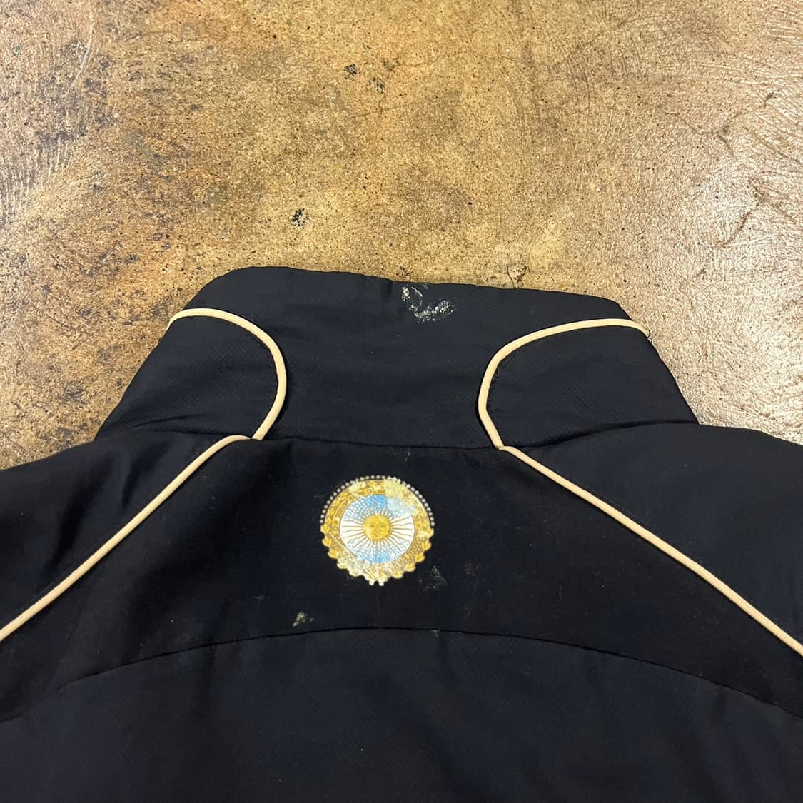 [정품/105] 아디다스 아르헨티나 축구 대표팀 바람막이 블랙 b14 상품이미지7