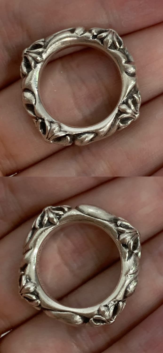 [US 4.5] 크롬하츠 sbt 링 반지 실버  상품이미지3