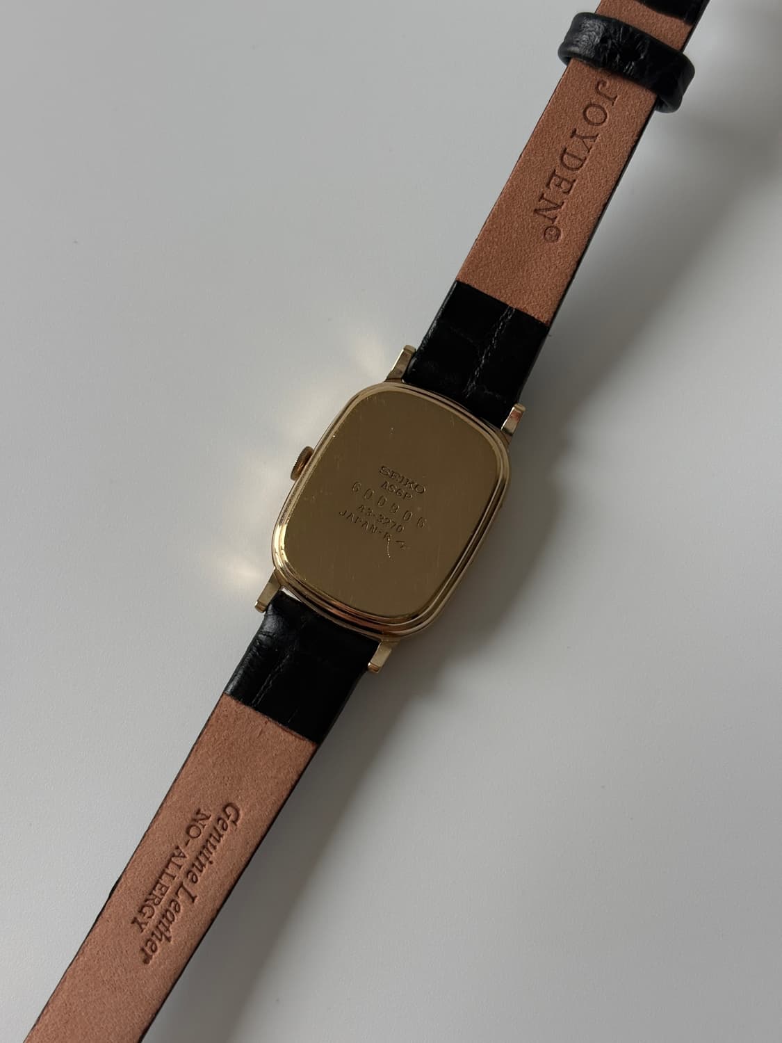 세이코 1970년대 골드 탱크 쿼츠 여성 상품이미지6