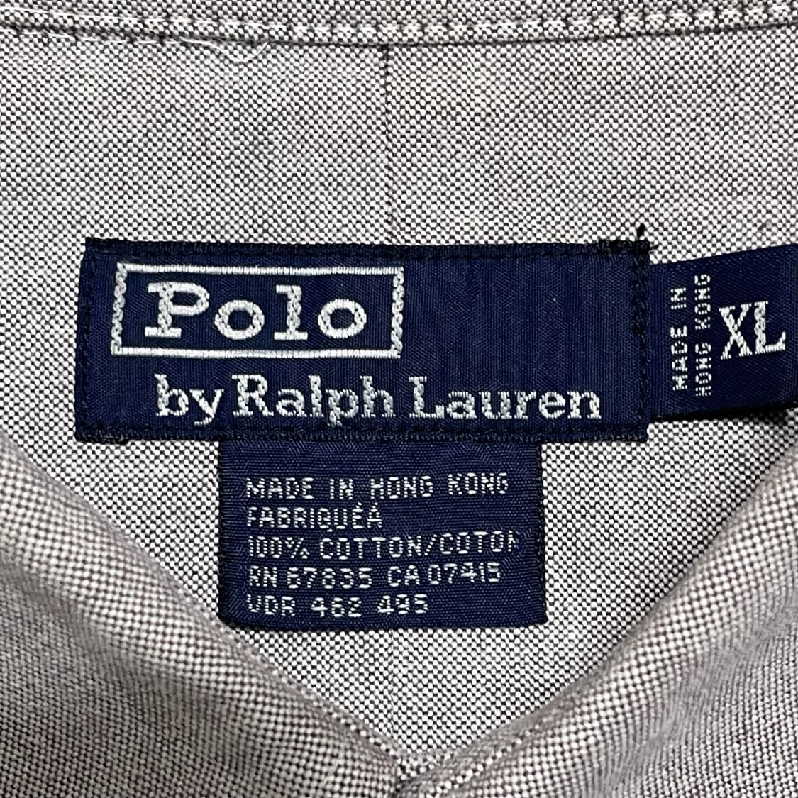 XL 폴로랄프로렌 퍼플 코튼 셔츠  상품이미지4