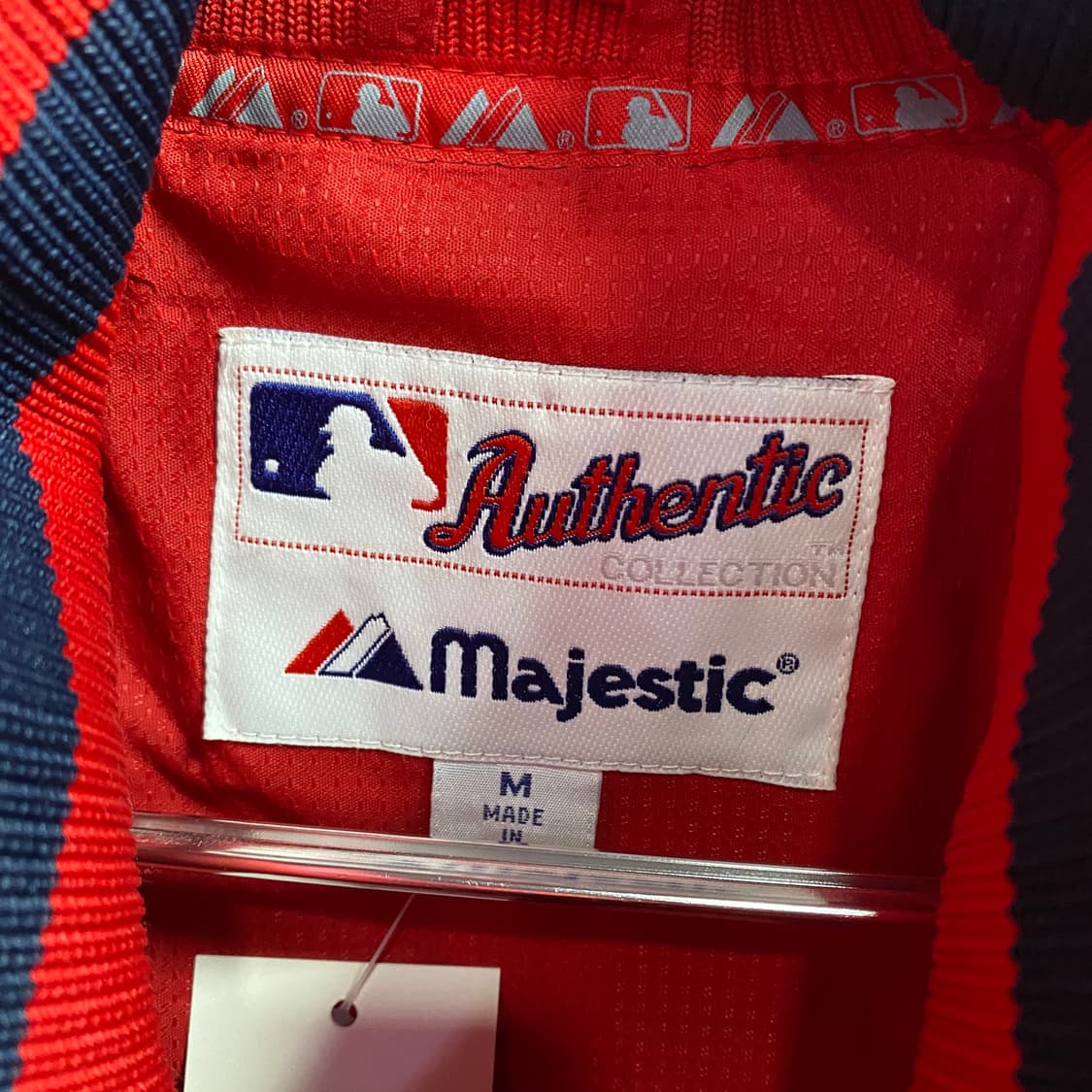 마제스틱 보스턴 레드삭스 MLB어센틱 스타디움 바시티자켓 A7 상품이미지9