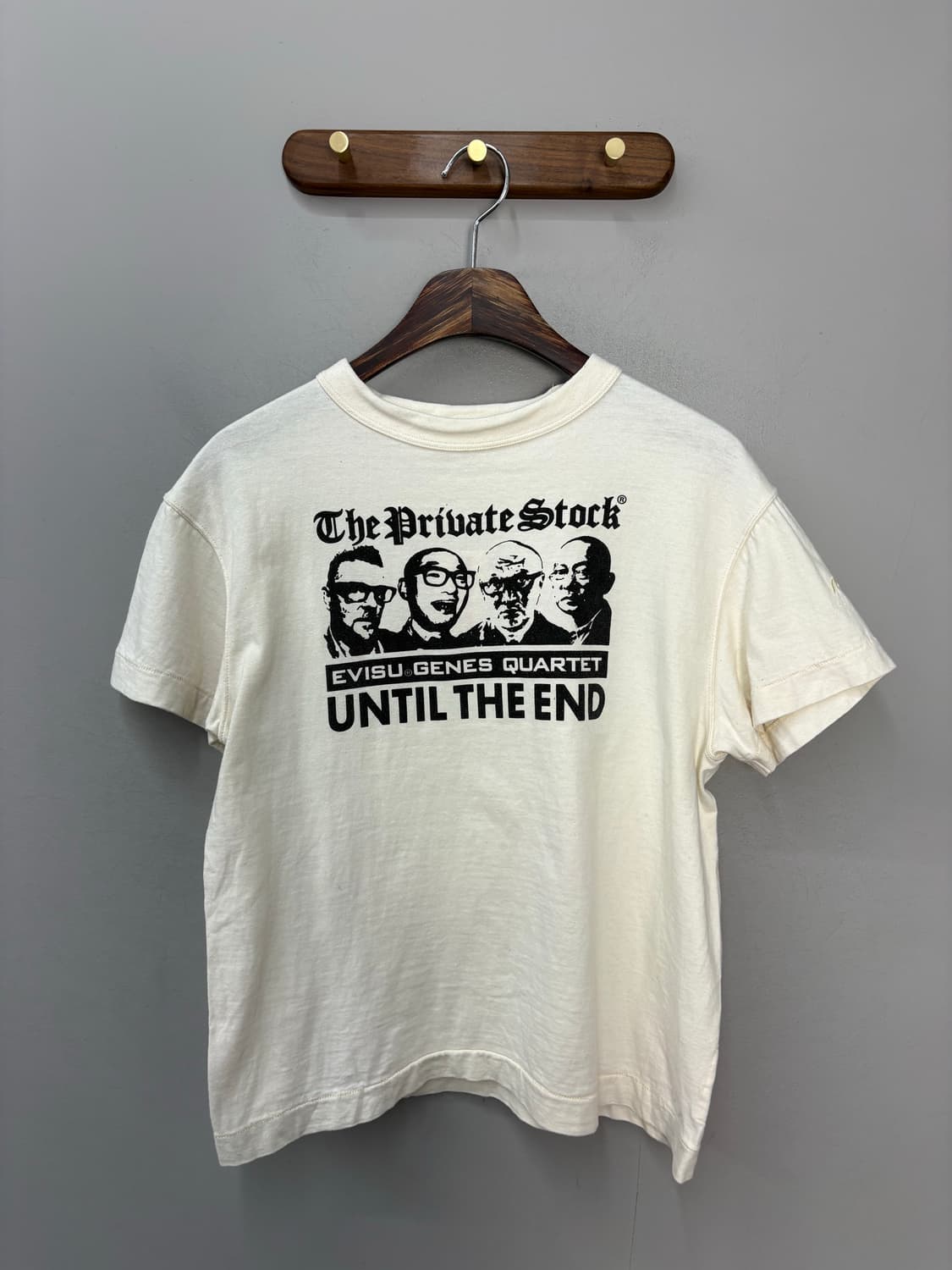 에비수 빈티지 빅프린팅 반팔 A3504 상품이미지2