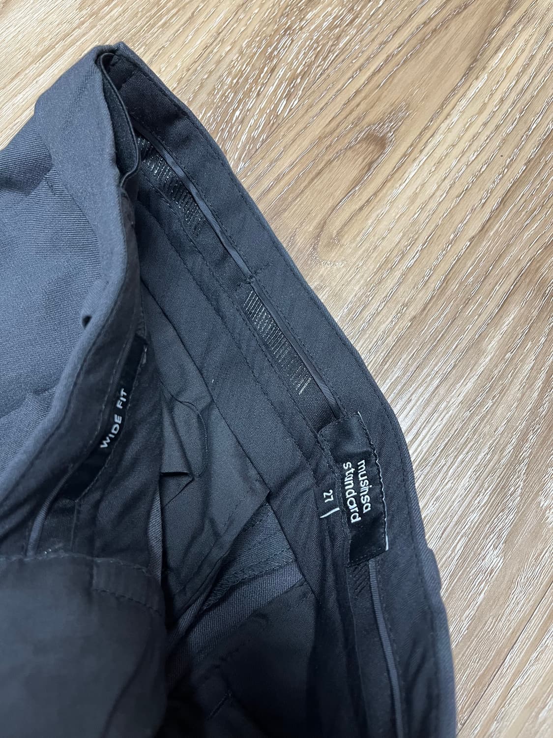 무신사스탠다드 와이드 슬랙스 27 상품이미지2