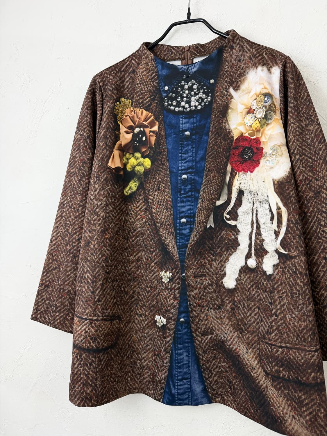 JPN 빈티지 트롱프뢰유 블라우스 (MADE IN JAPAN) 상품이미지2