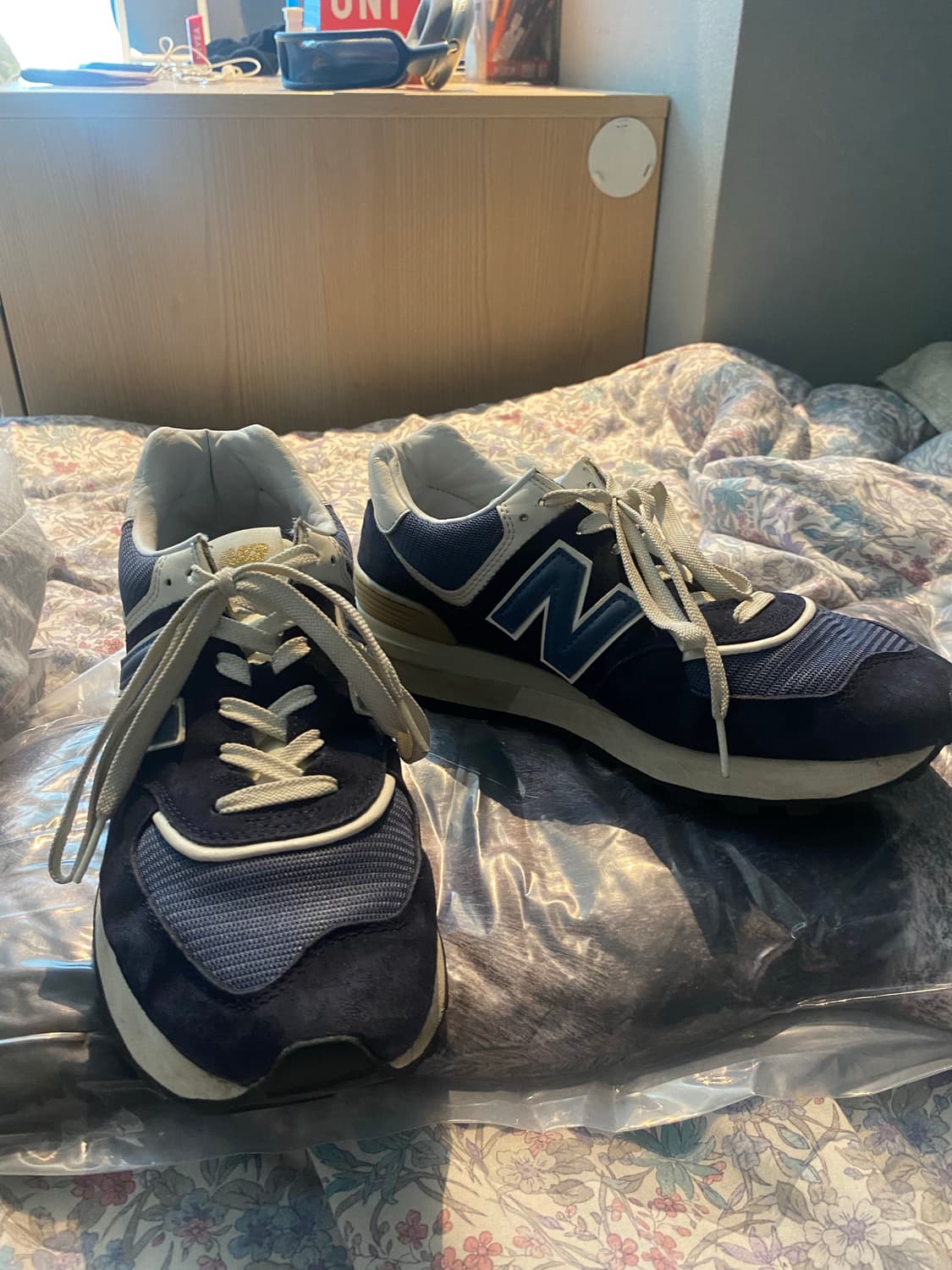 뉴발란스 574 레거시 네이비 급처 상품이미지9