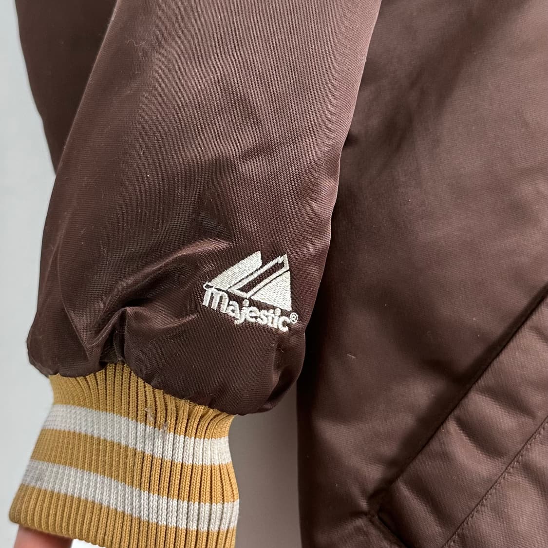 마제스틱 양키즈 브라운 스타디움 자켓 상품이미지5